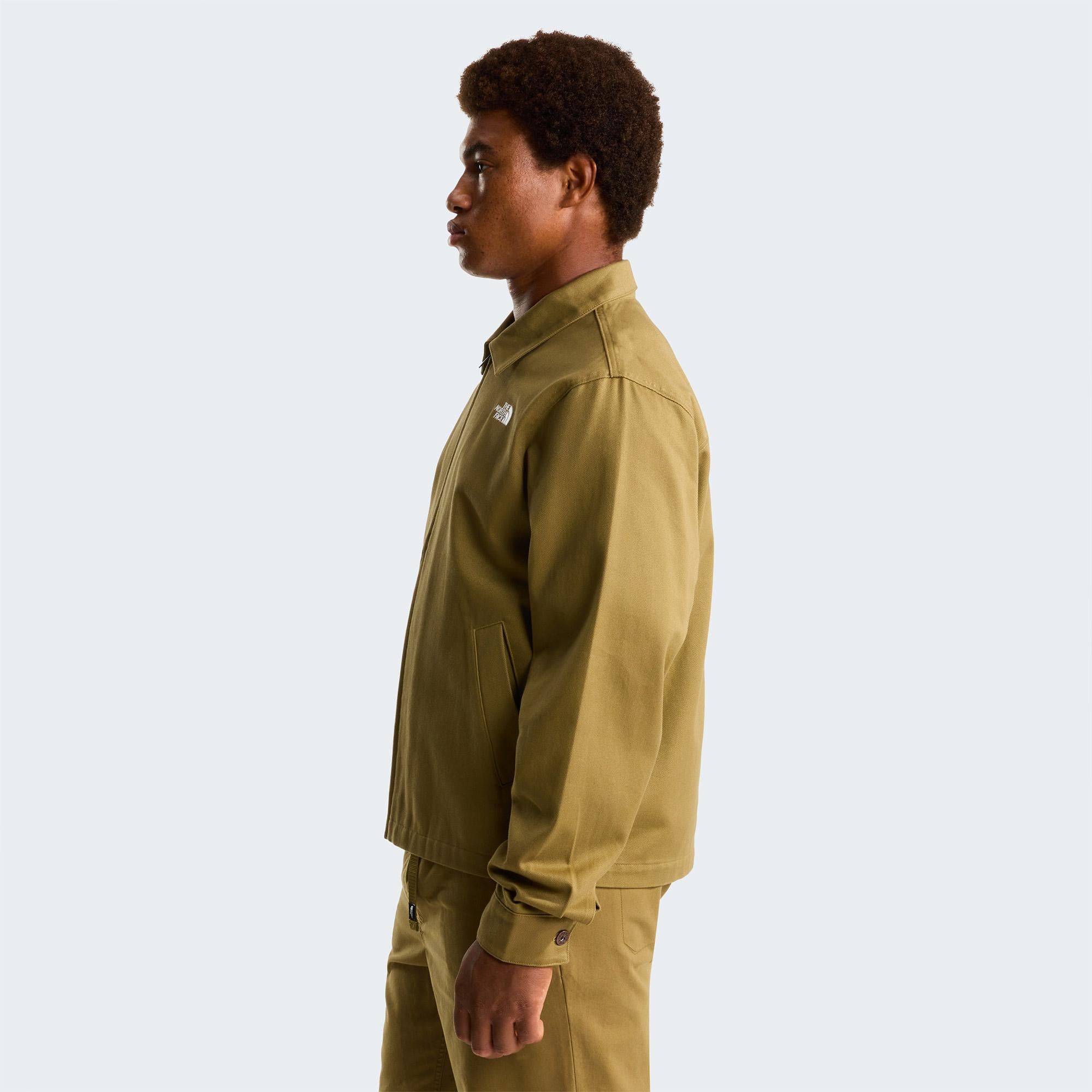 The North Face Twill Collared Erkek Sarı Ceket