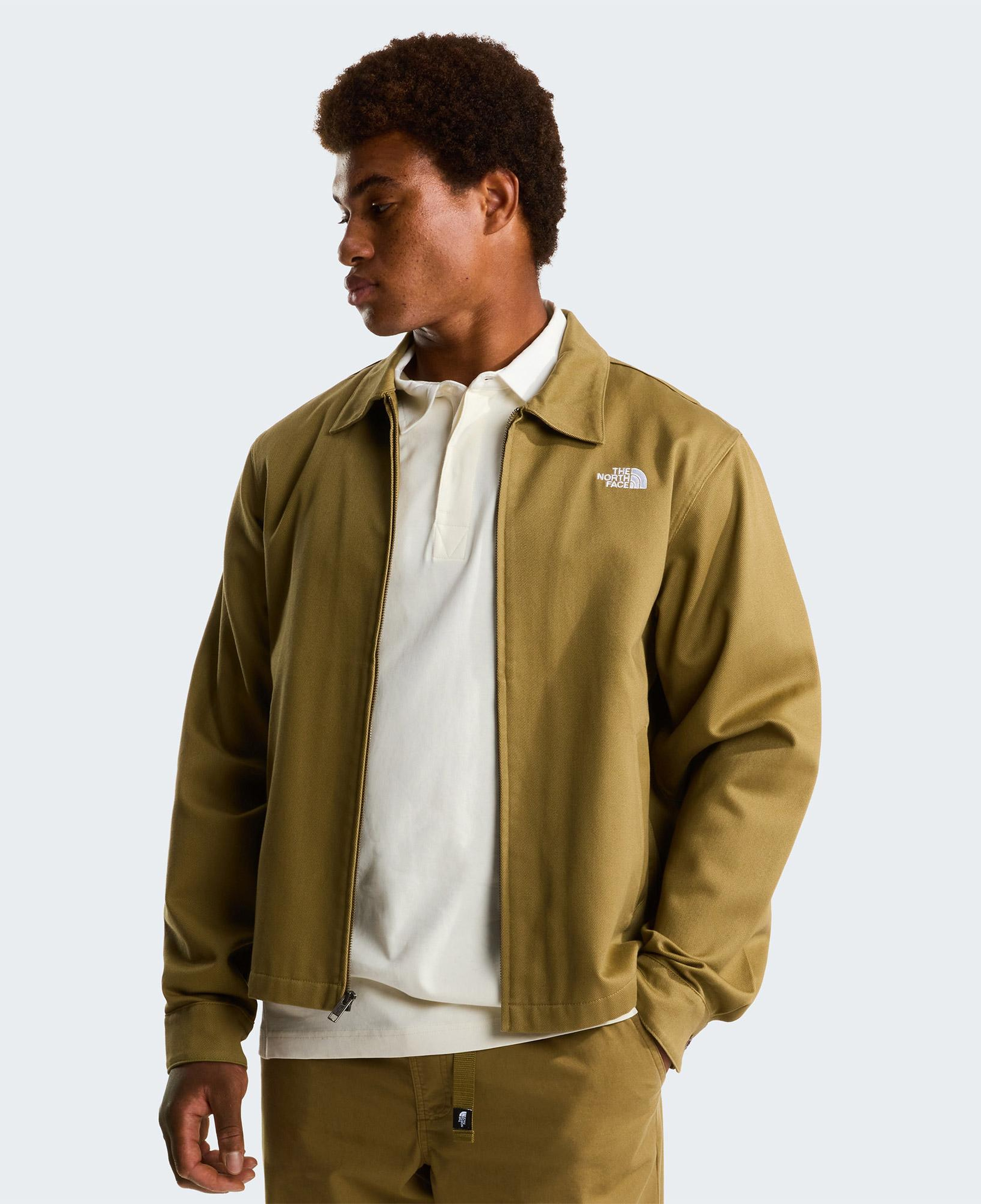 The North Face Twill Collared Erkek Sarı Ceket
