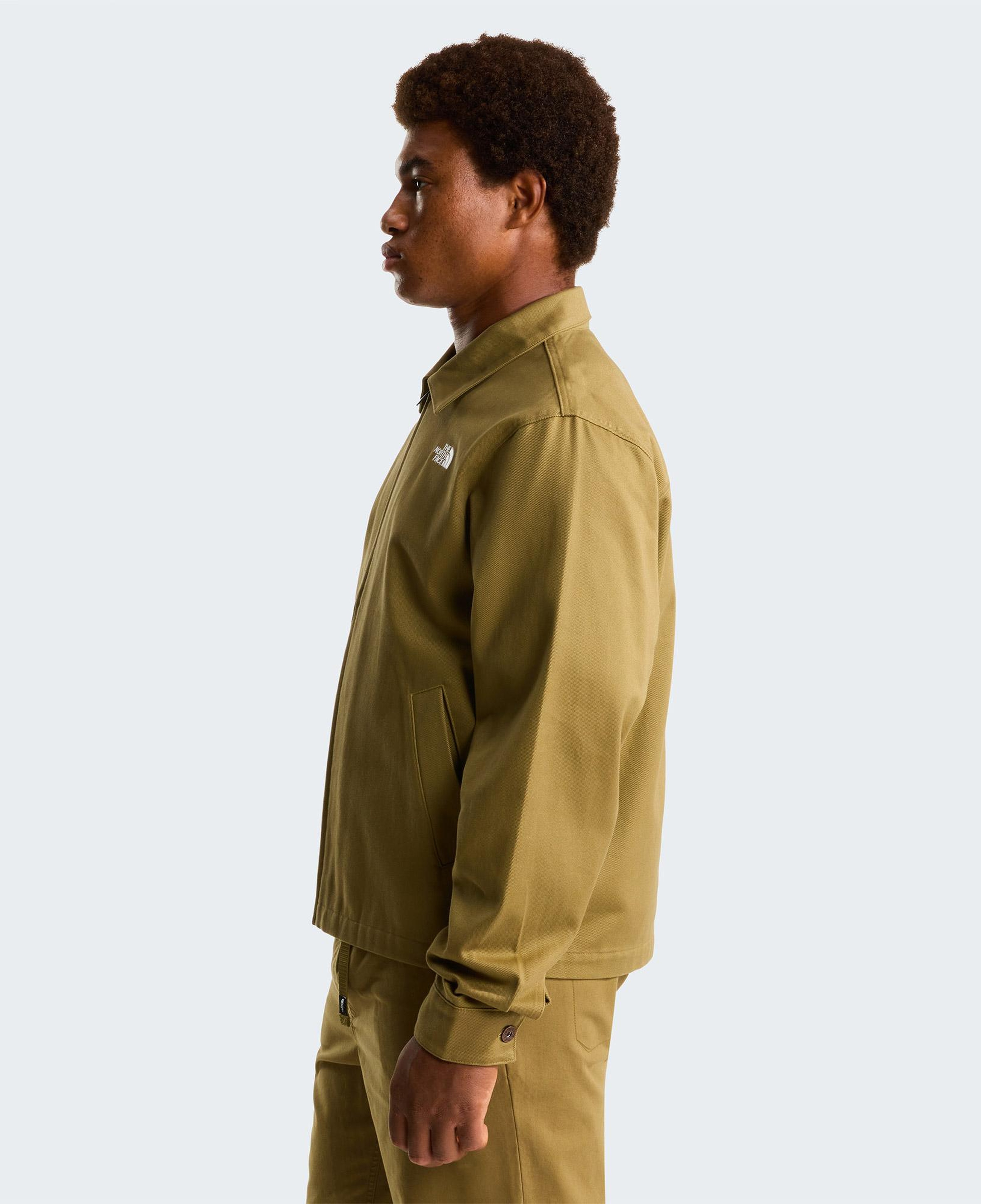 The North Face Twill Collared Erkek Sarı Ceket