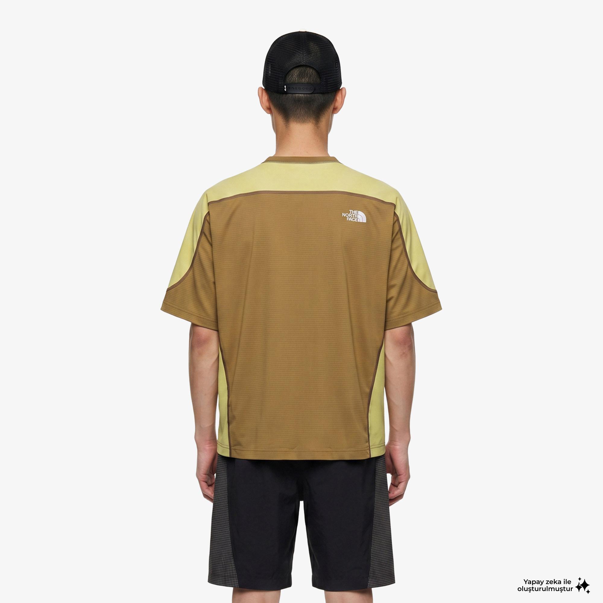 The North Face Nse Lightrange Erkek Sarı T-Shirt
