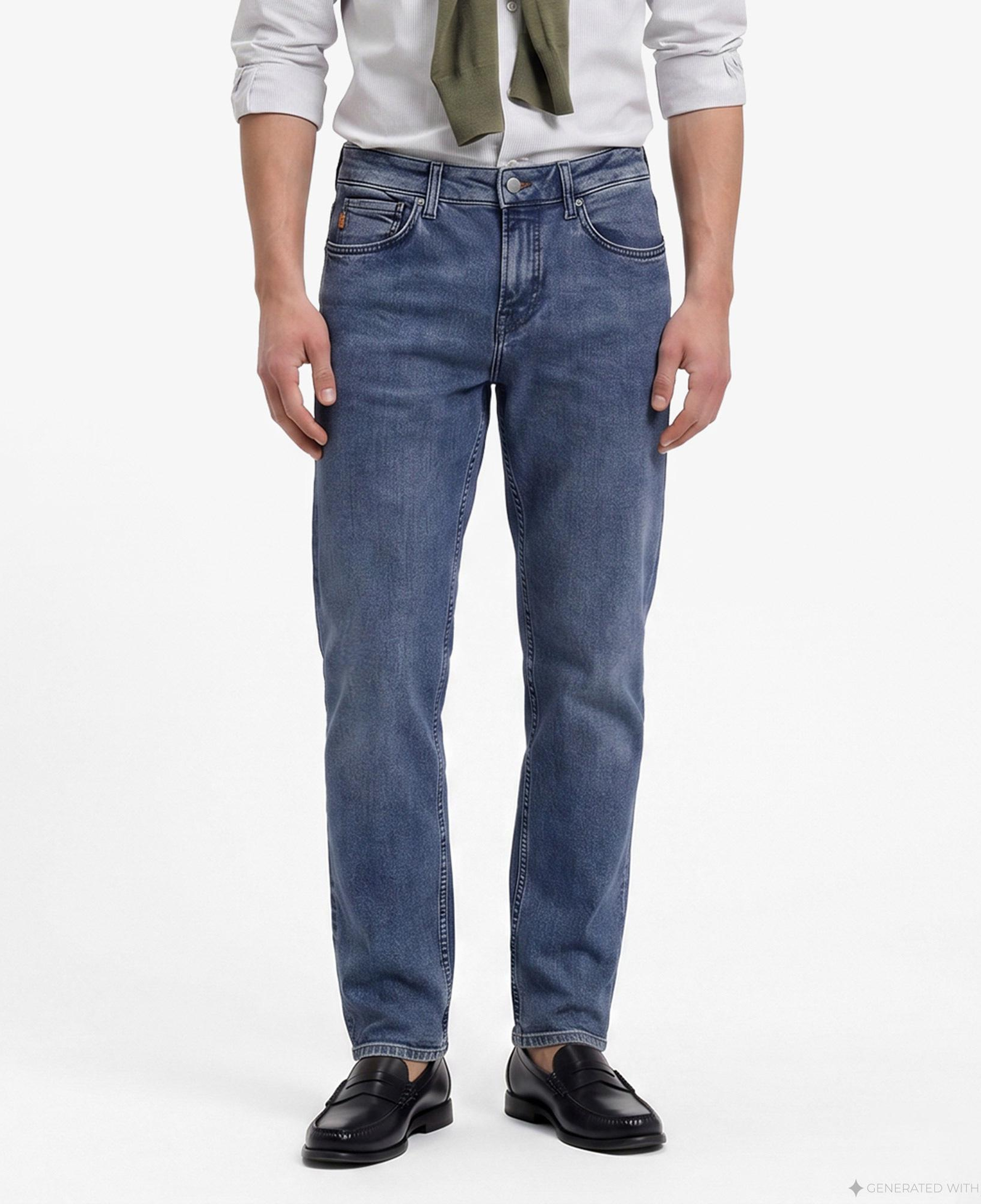 Boss Maine Erkek Mavi Jean