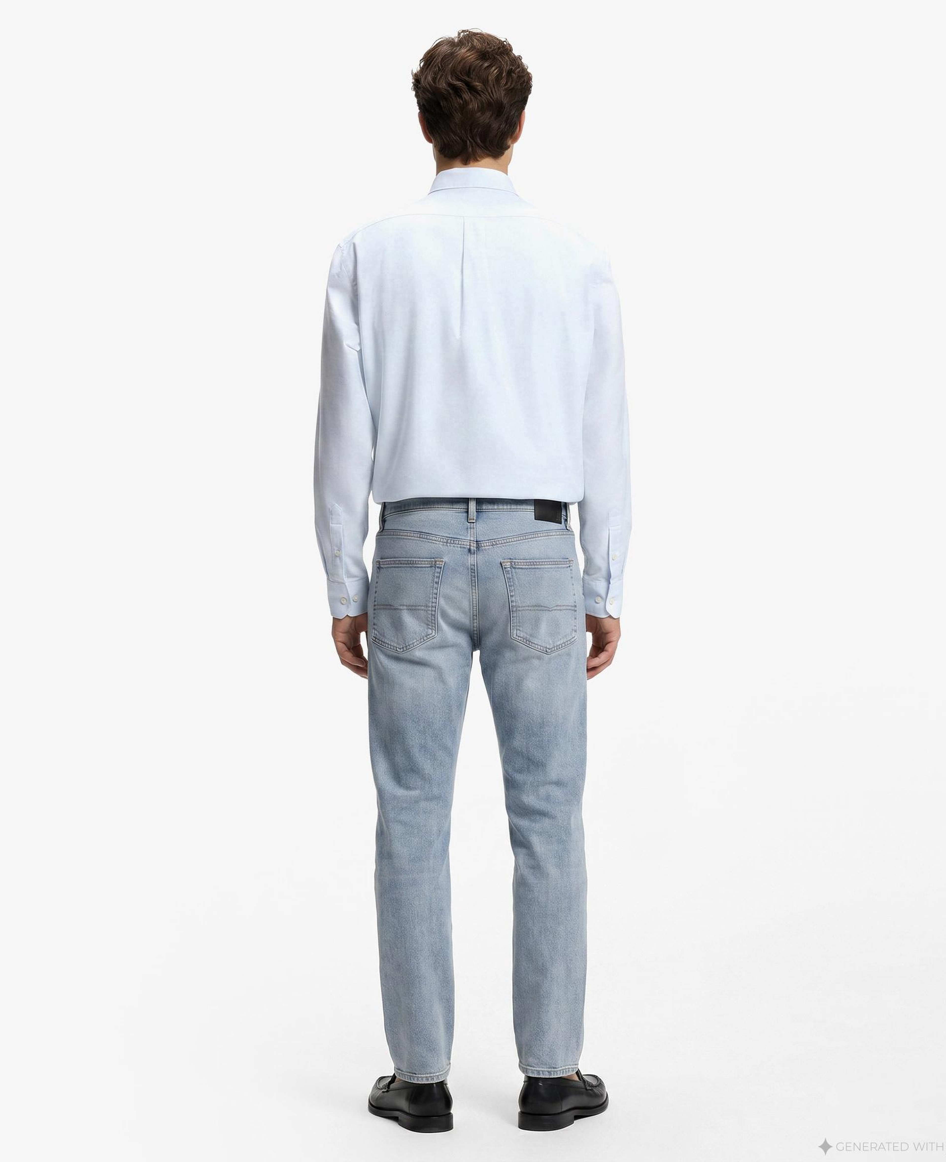 Boss Delaware Erkek Mavi Jean