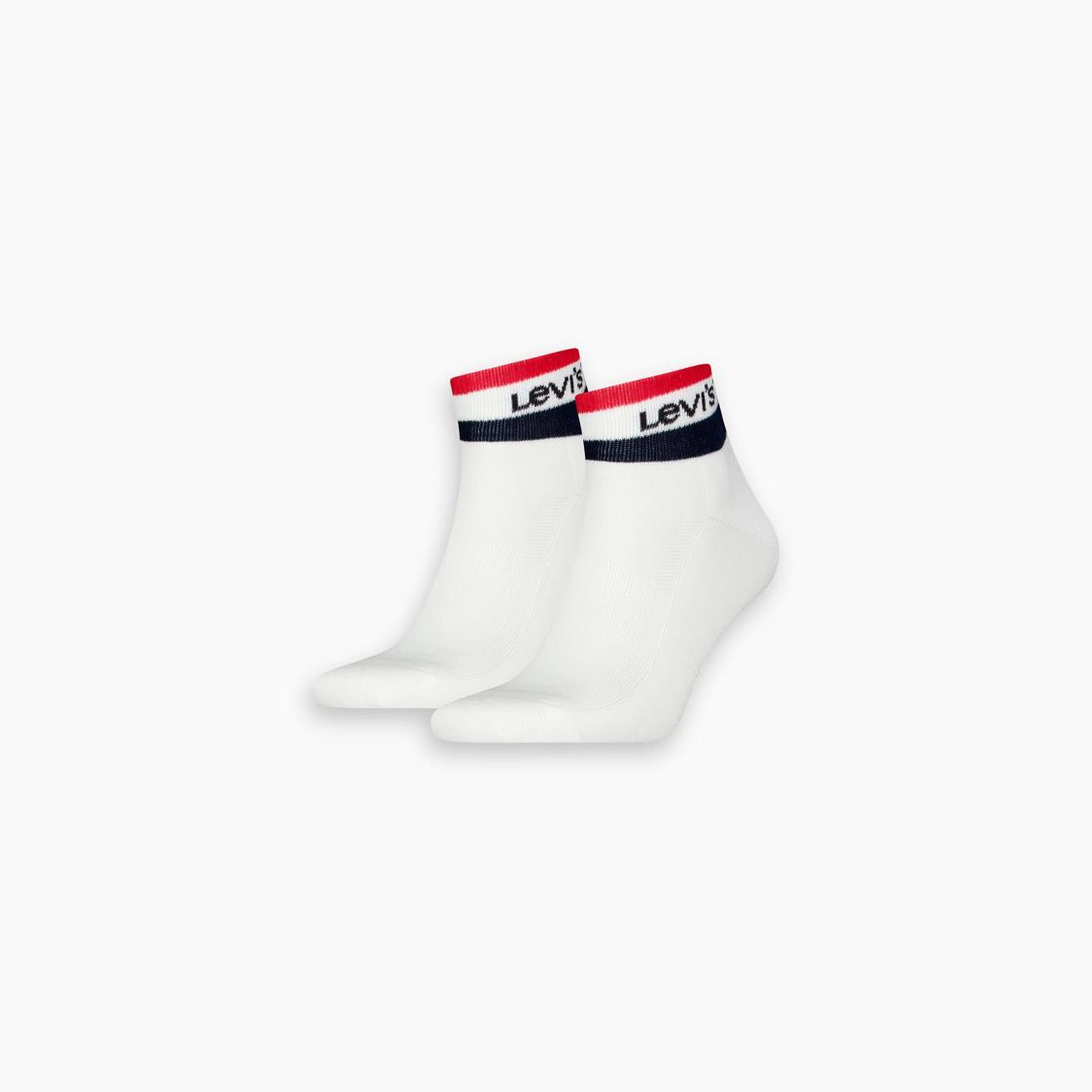 Levi's® Mid Cut Sport Stripe Çorap - 2'li