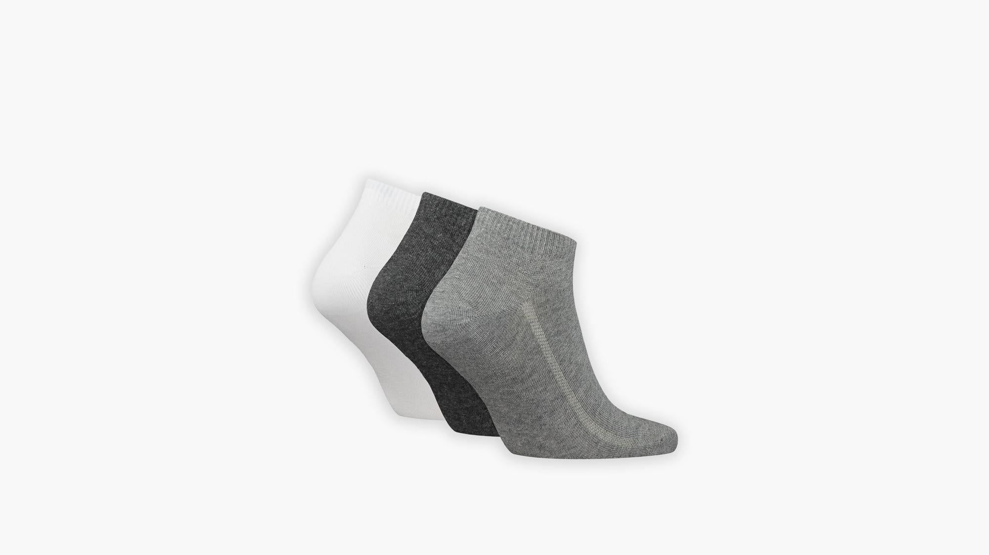 Levi's® Low Cut Batwing Logo Recycled Cotton Çorap - 3'lü