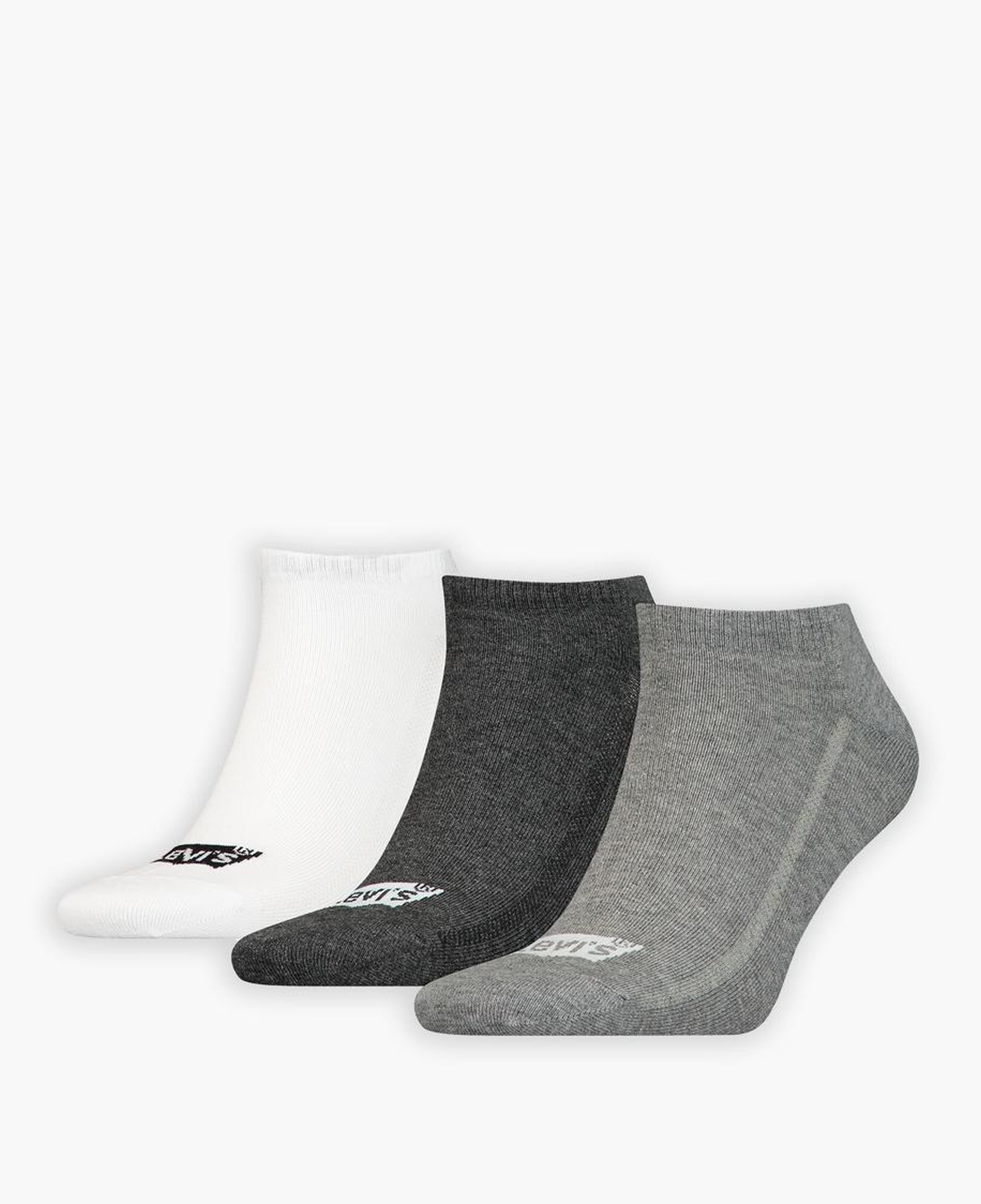 Levi's® Low Cut Batwing Logo Recycled Cotton Çorap - 3'lü