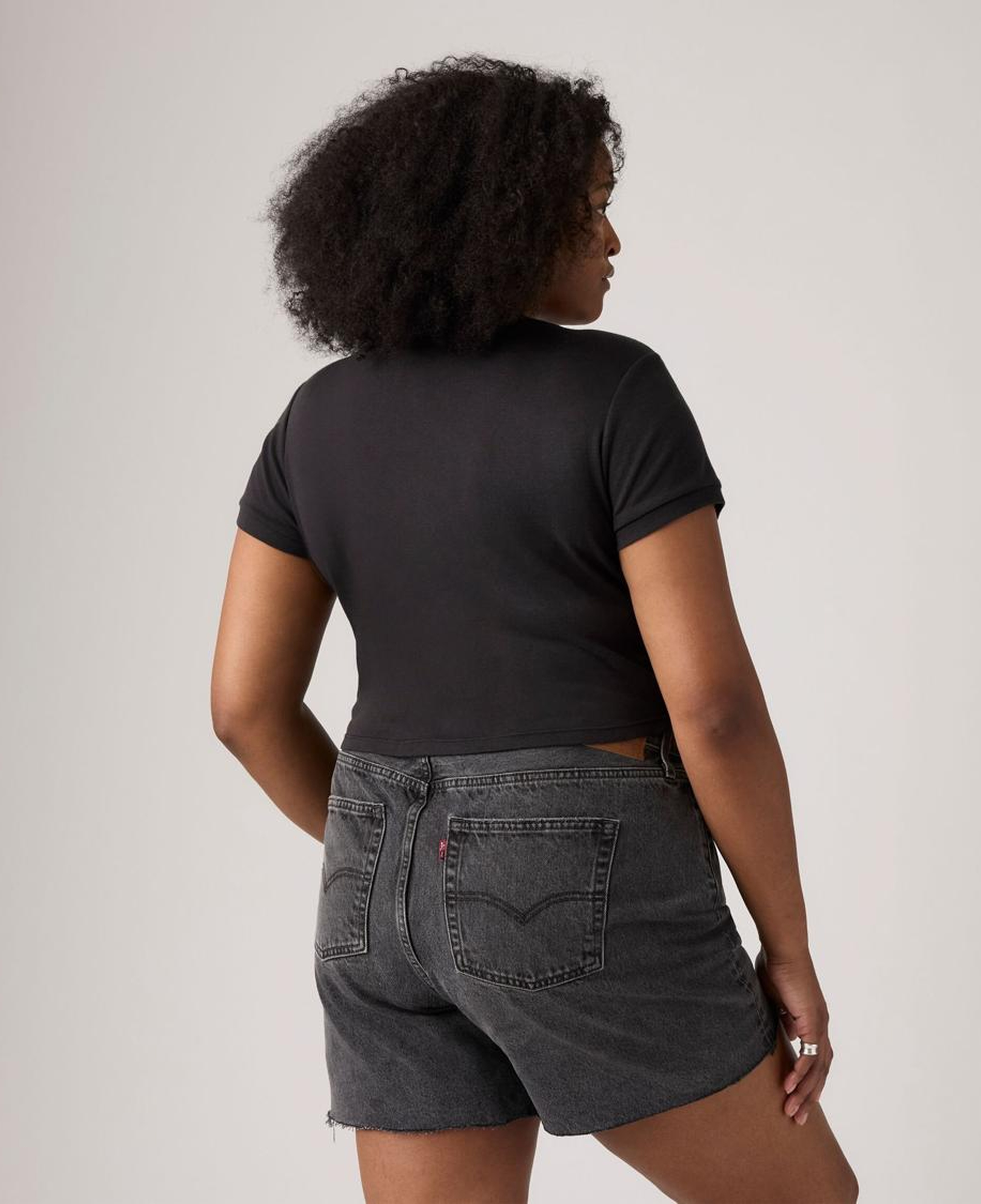 Slim Fit Baskılı Sporty Rinder Siyah Tişört