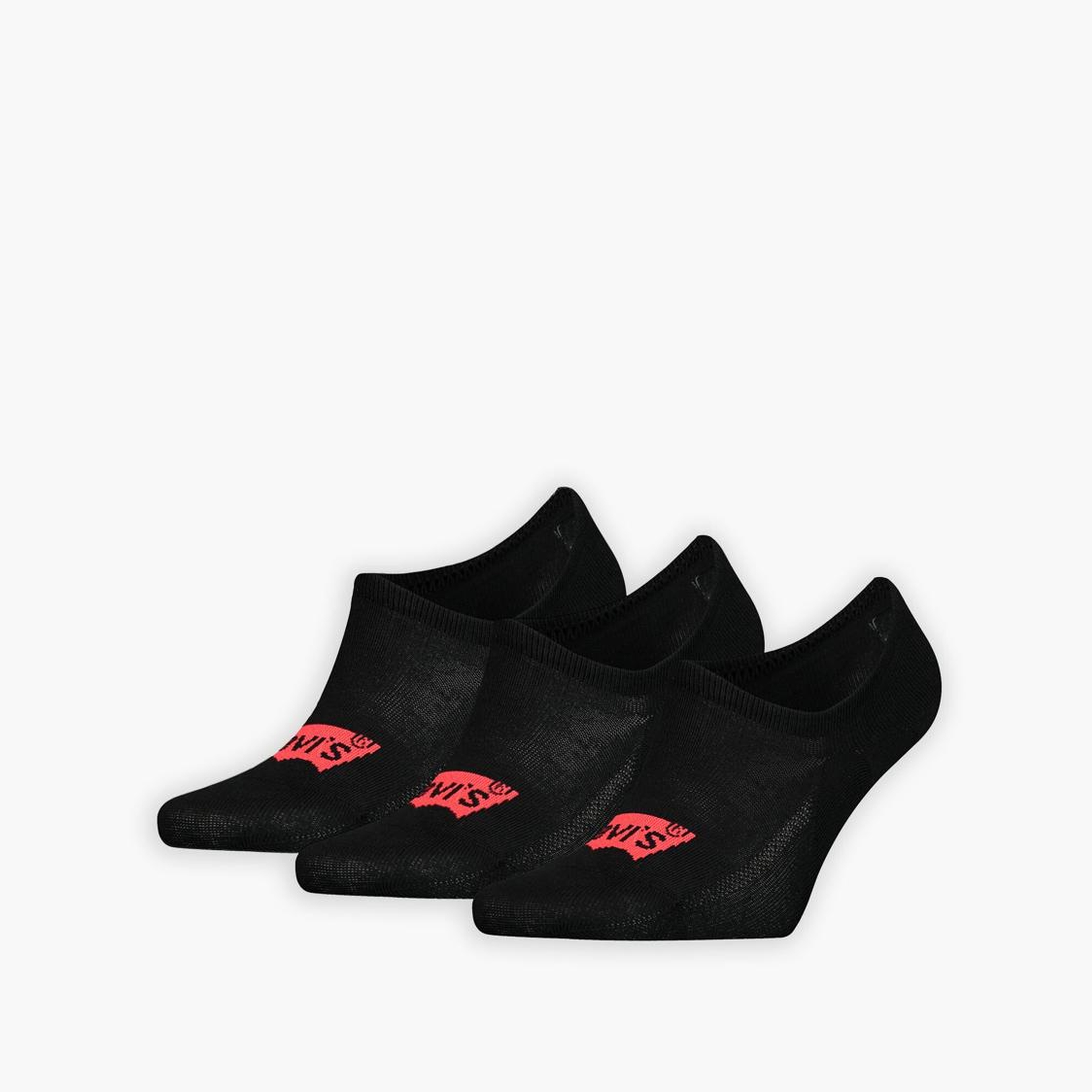 Levi's® High Cut Batwing Logo Recycled Cotton Çorap - 3'lü Paket