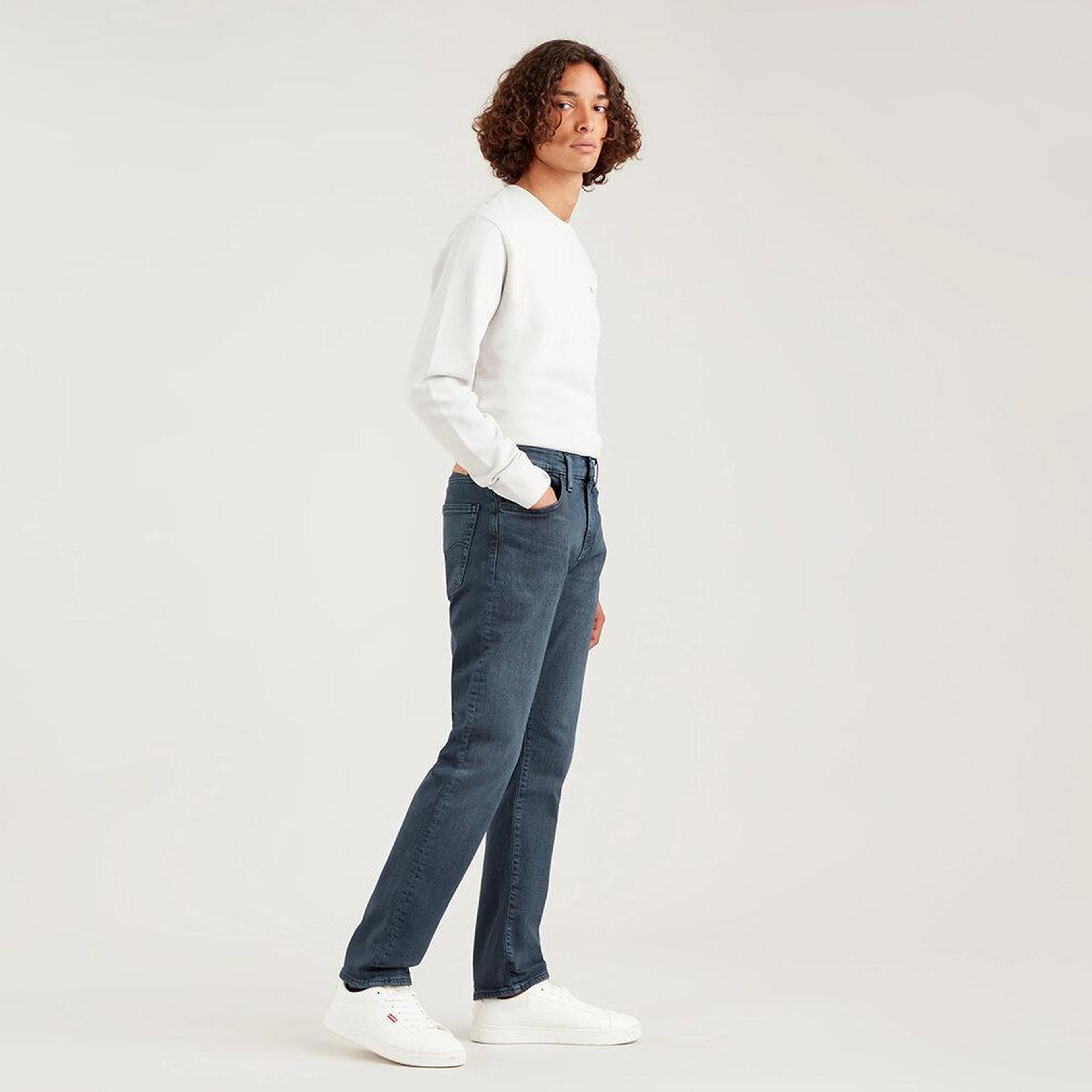502™ Taper Erkek Jean Pantolon - Richmond Blue Black