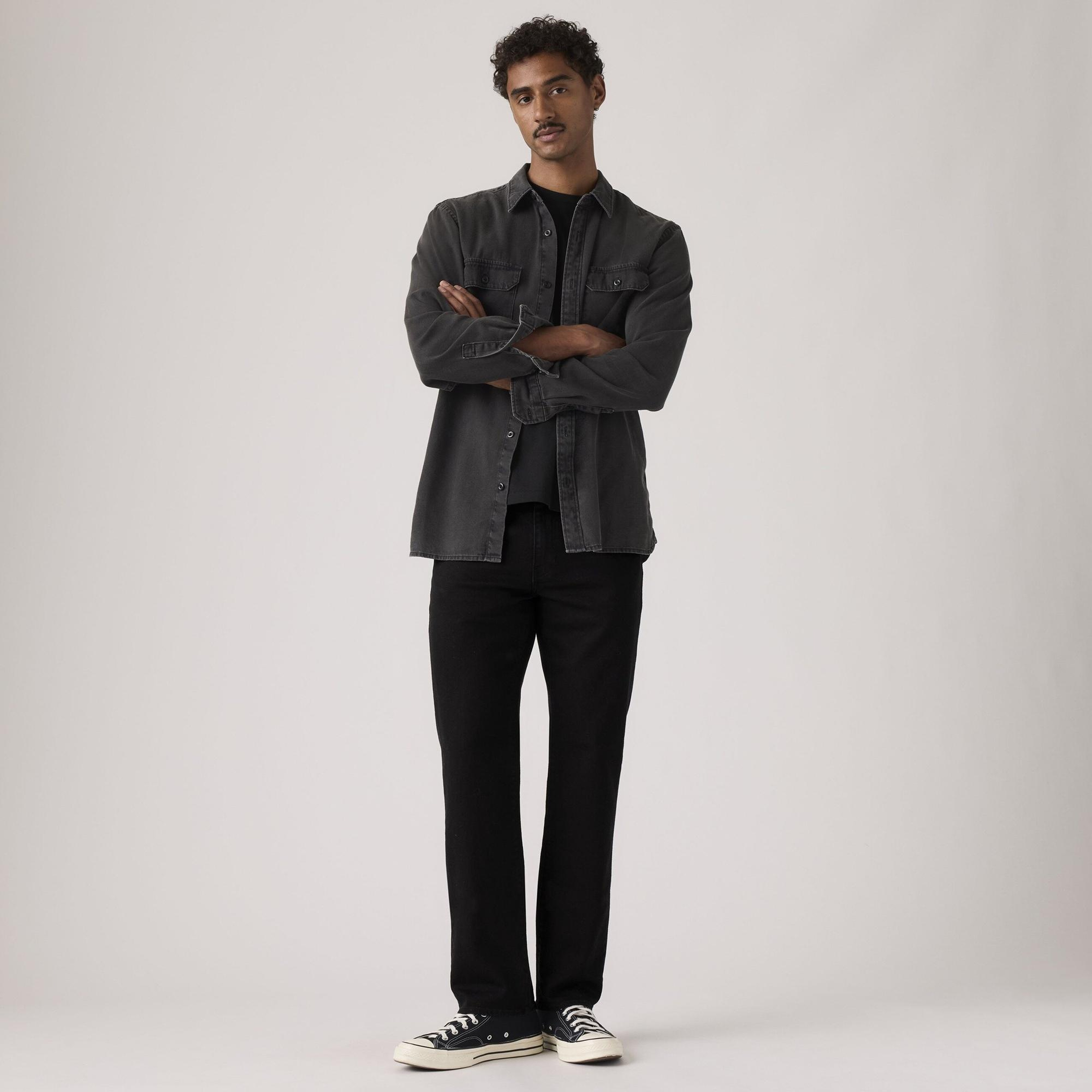 514™ Straight Erkek Jean Pantolon - Sta-Black