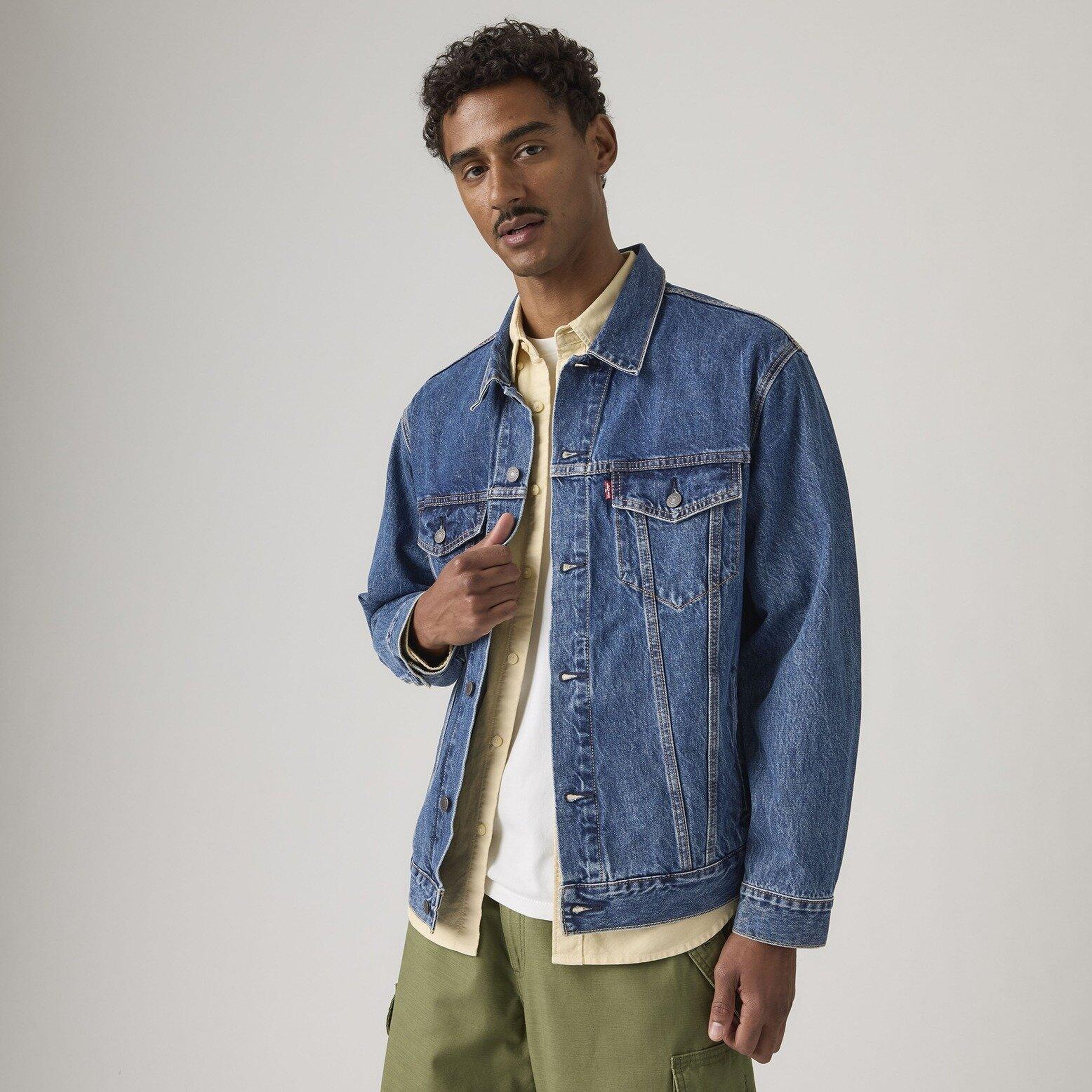 Relaxed Type III Trucker Ceket