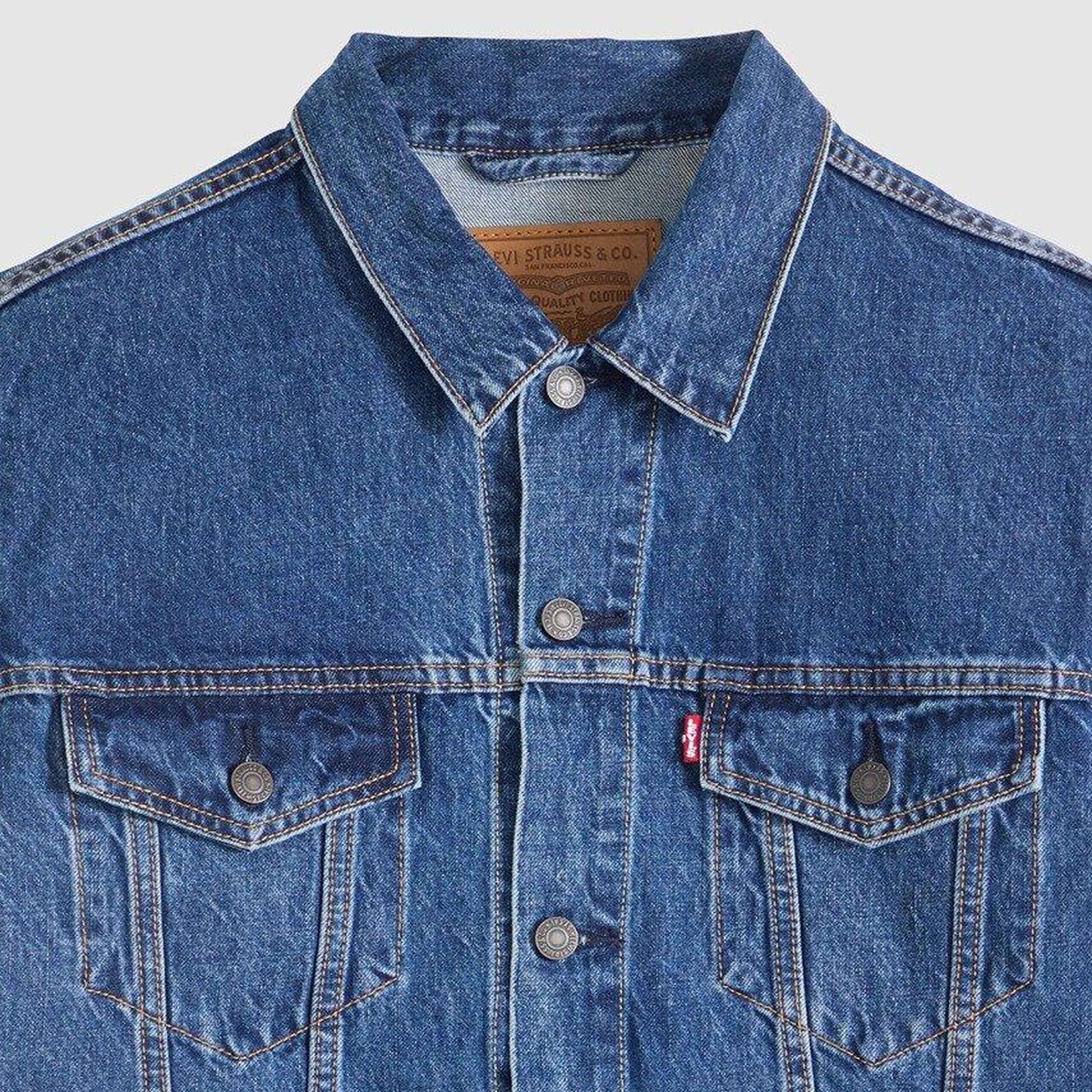 Relaxed Type III Trucker Ceket