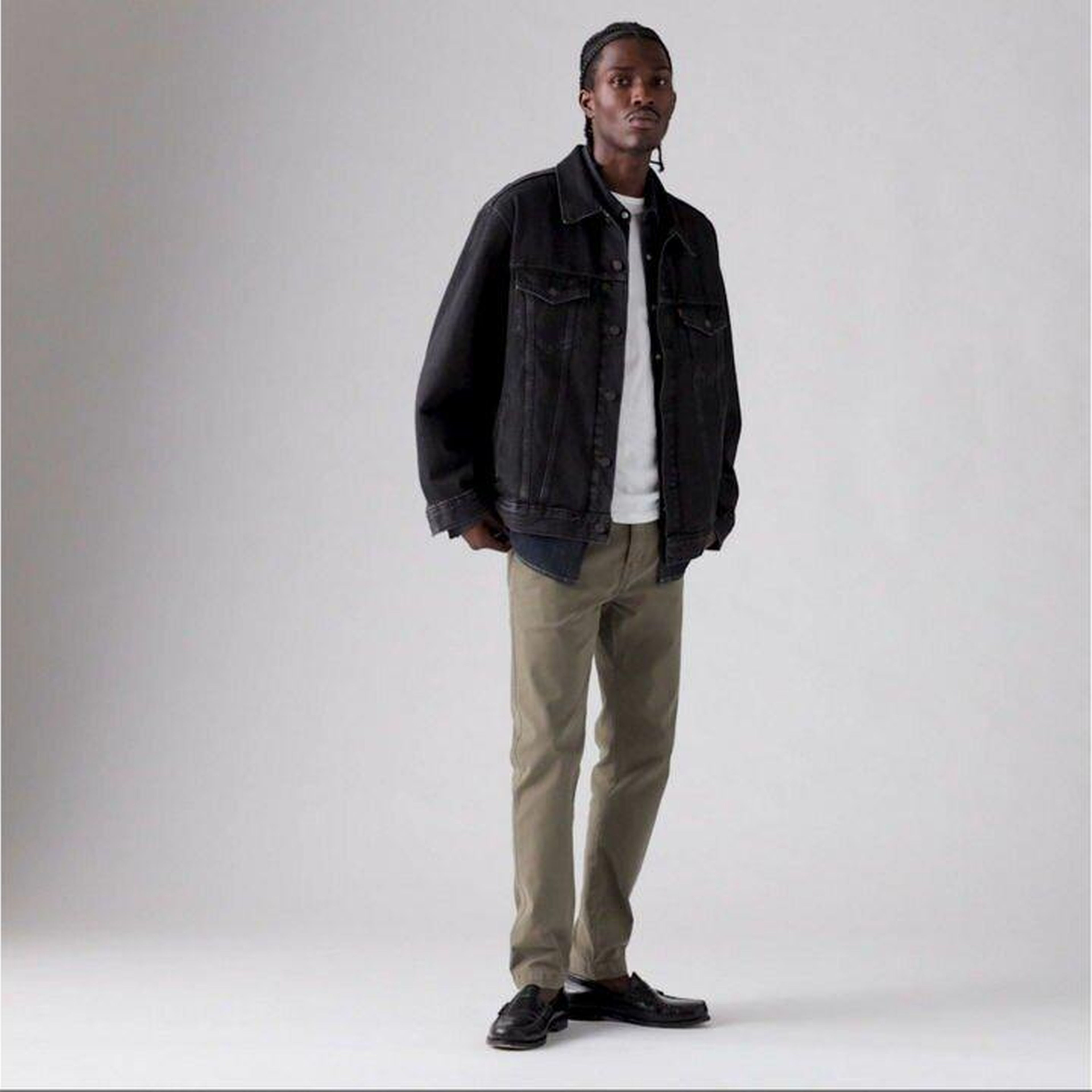 Relaxed Type III Trucker Ceket