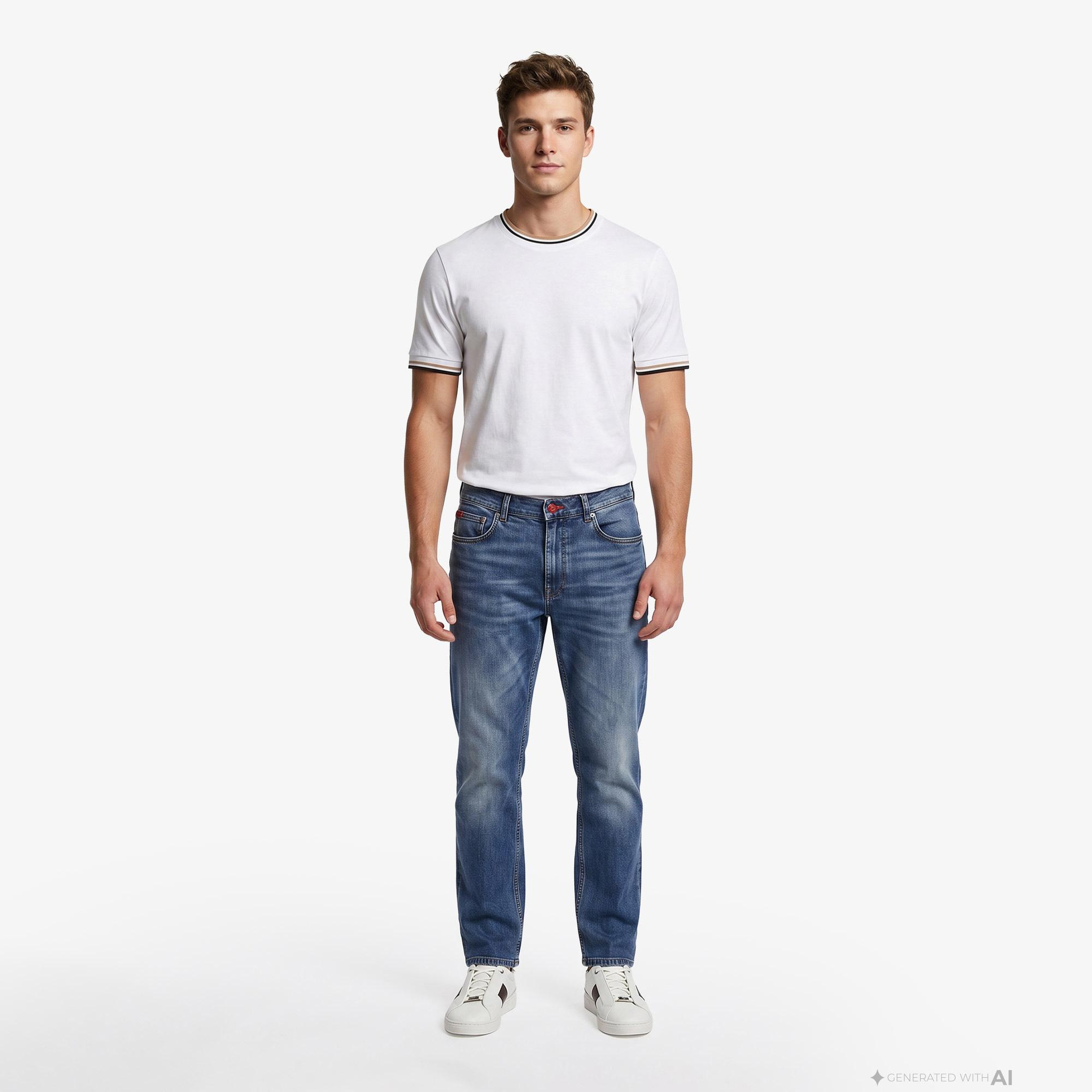 Hugo Jean Erkek Lacivert Jean