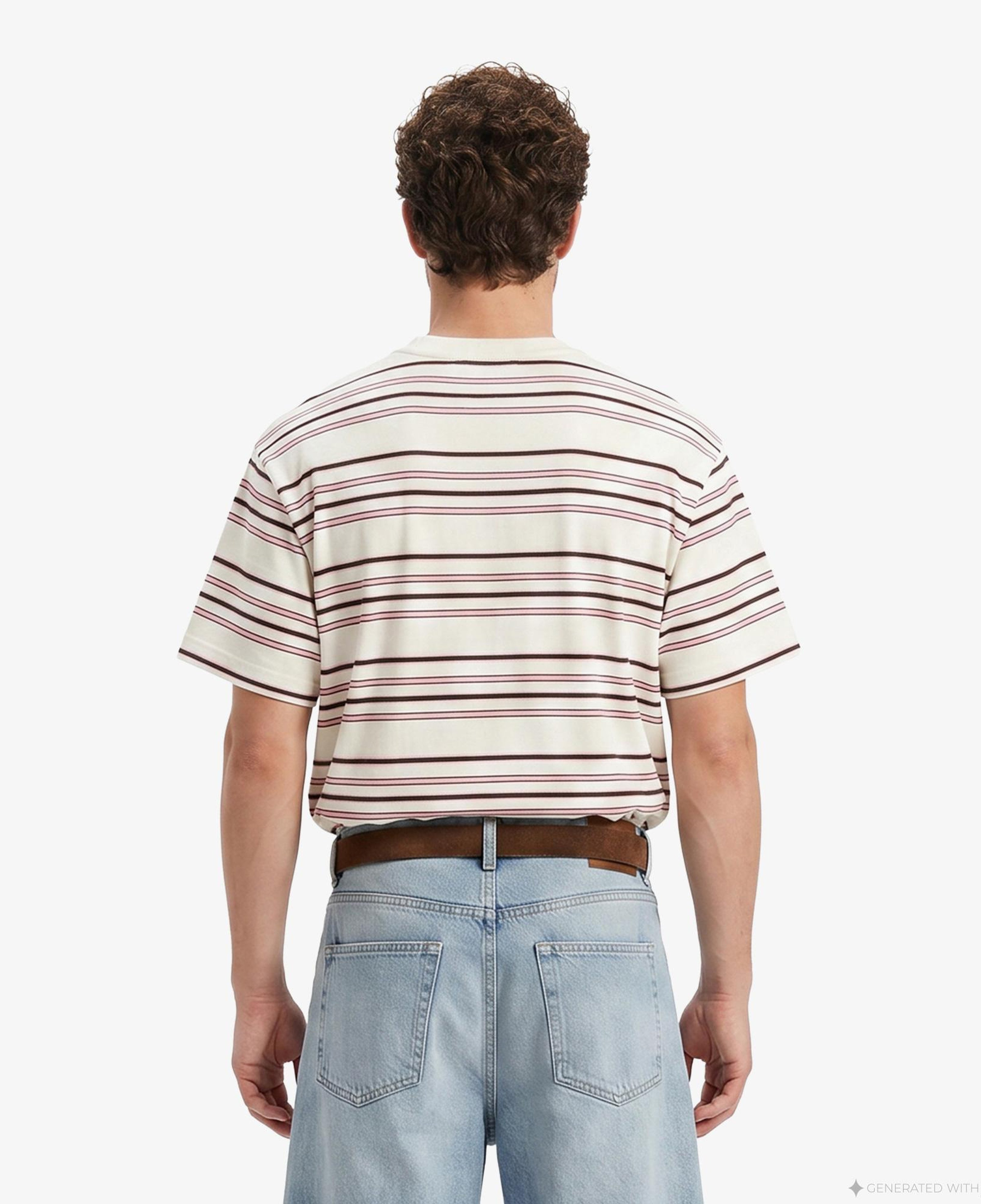 Dickies East Liberty Stripe Erkek Renkli T-Shirt