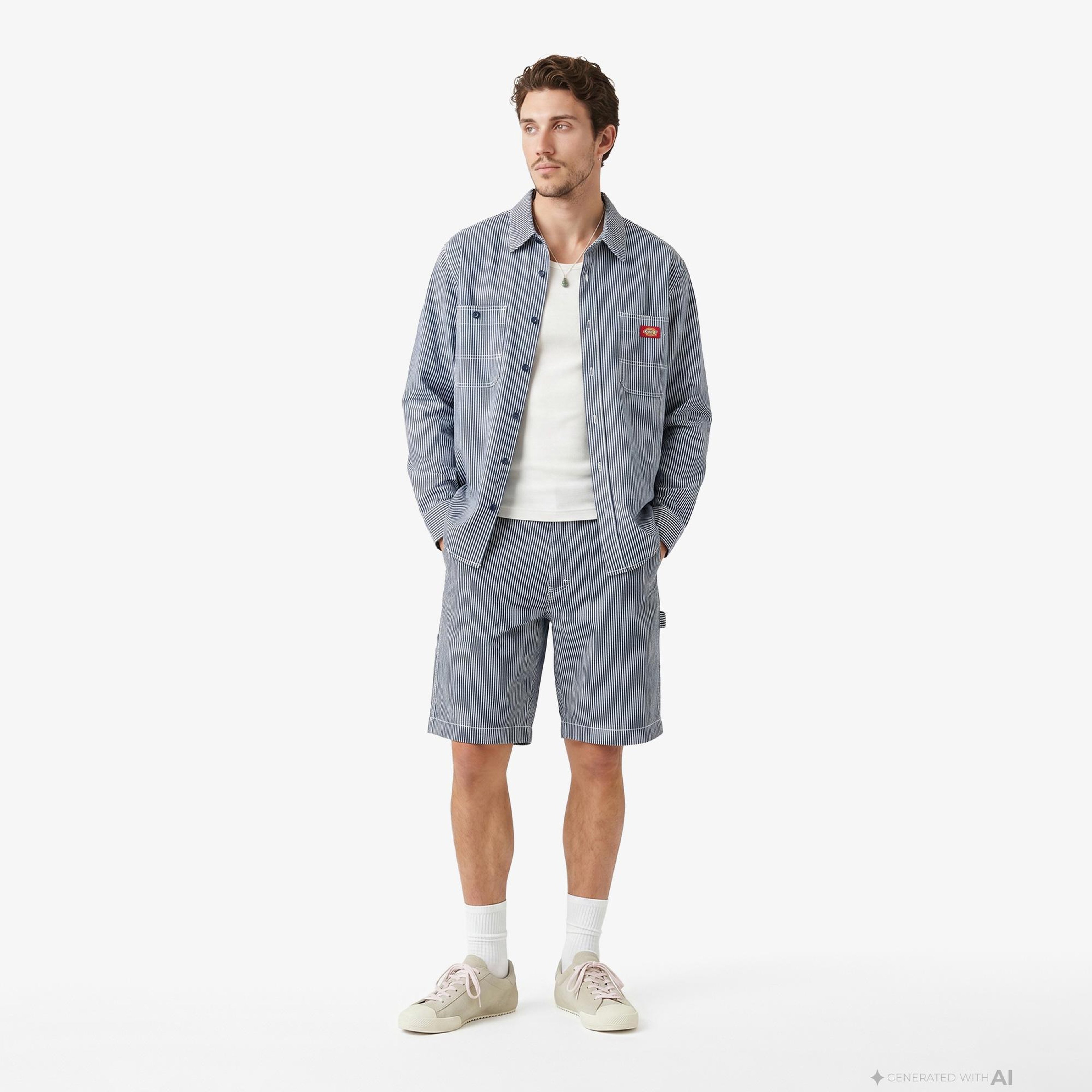 Dickies 11 Inch Hickory Carpenter Erkek Mavi Şort