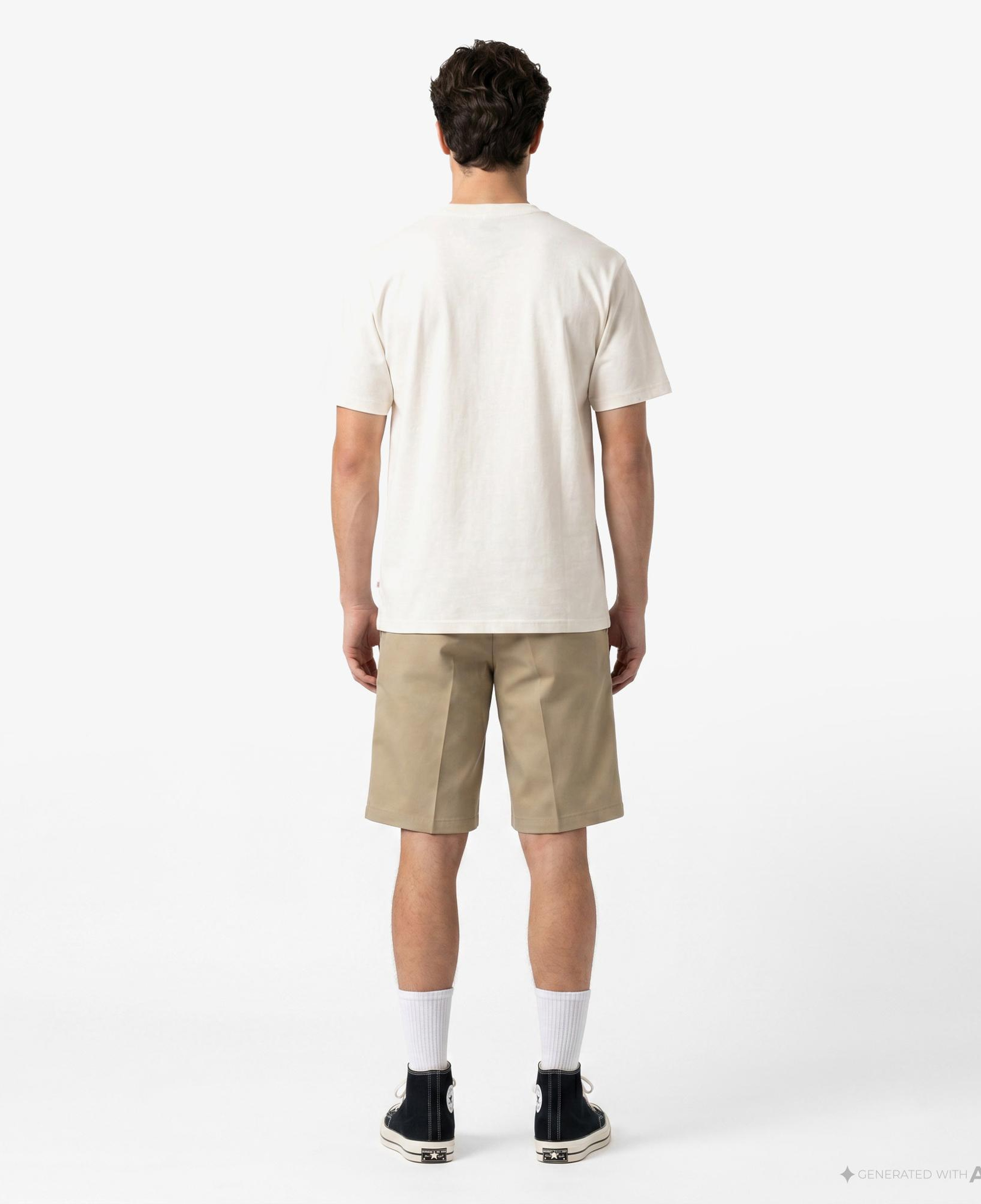 Dickies Lynndyl Erkek Beyaz T-Shirt