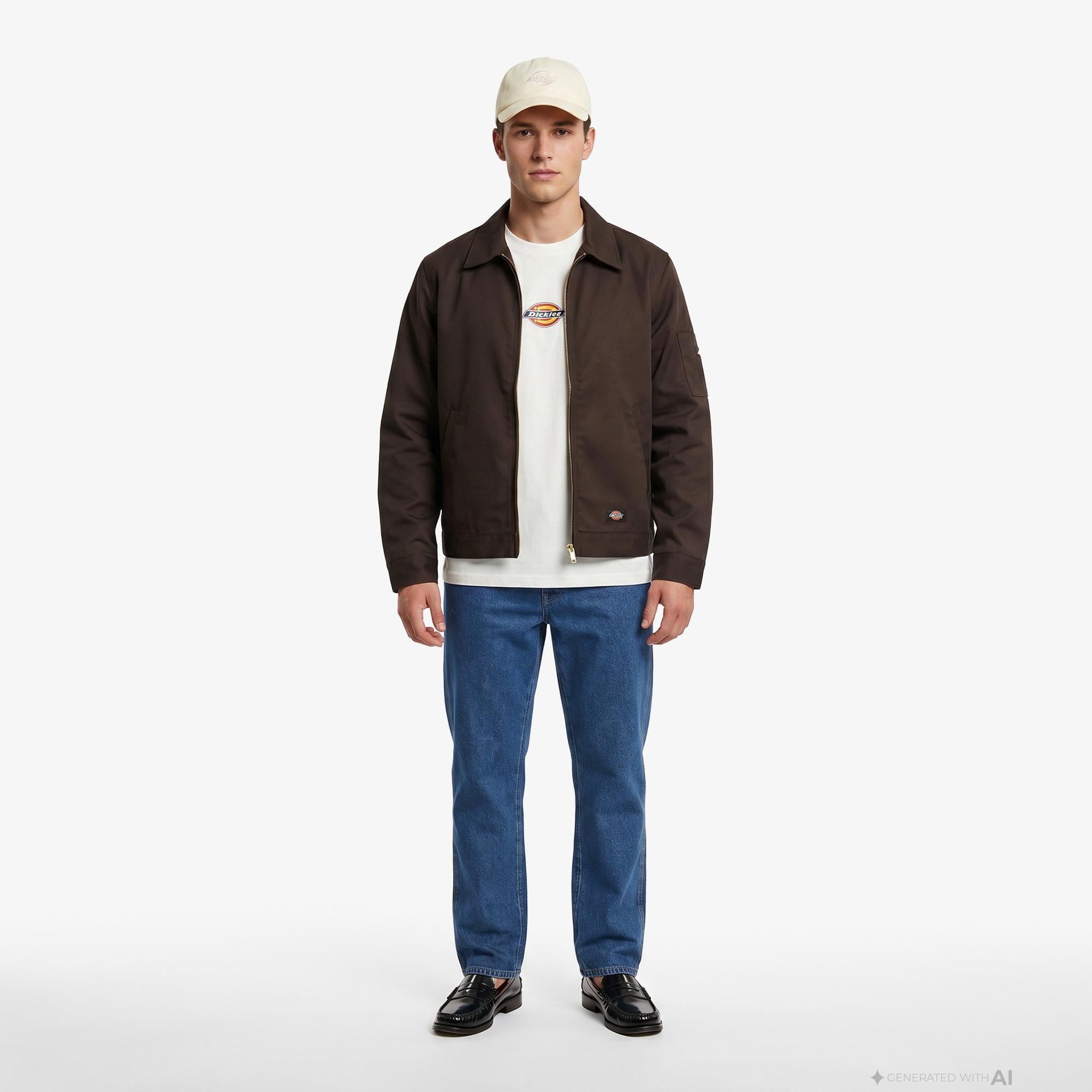 Dickies Unlined Eisenhower Erkek Kahverengi Ceket