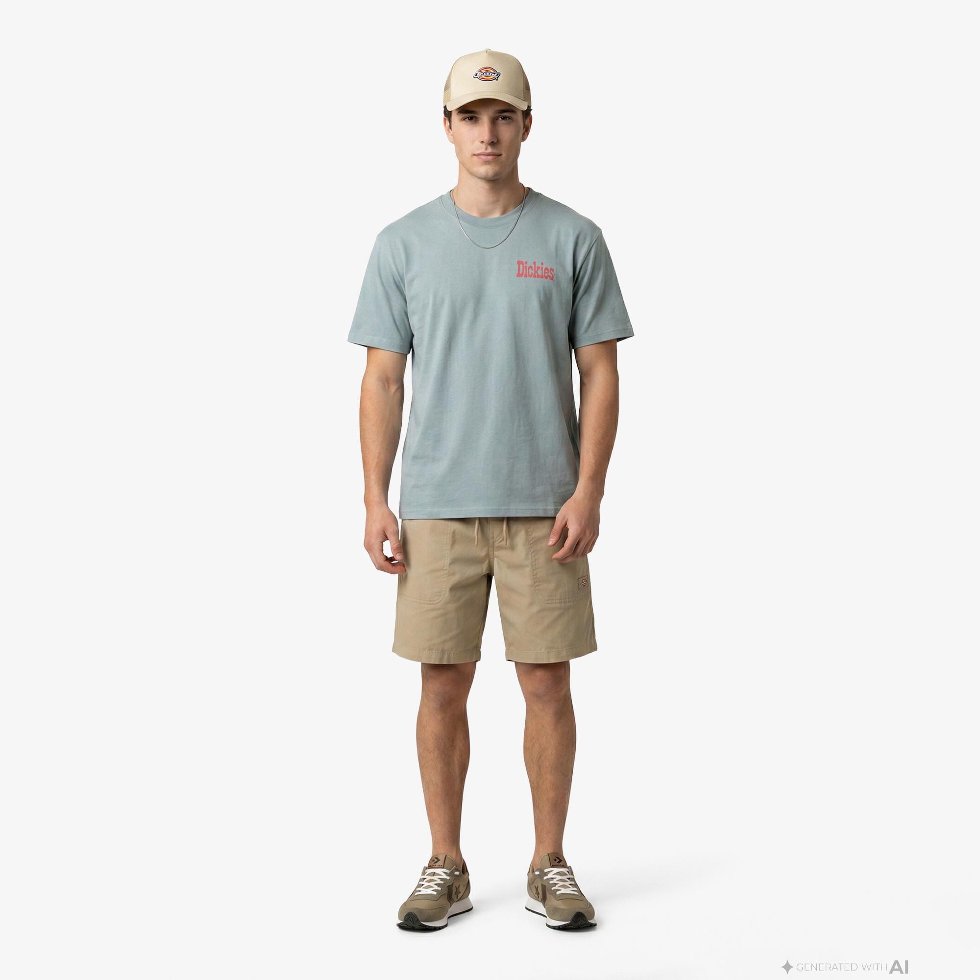 Dickies Polk Erkek Mavi T-Shirt
