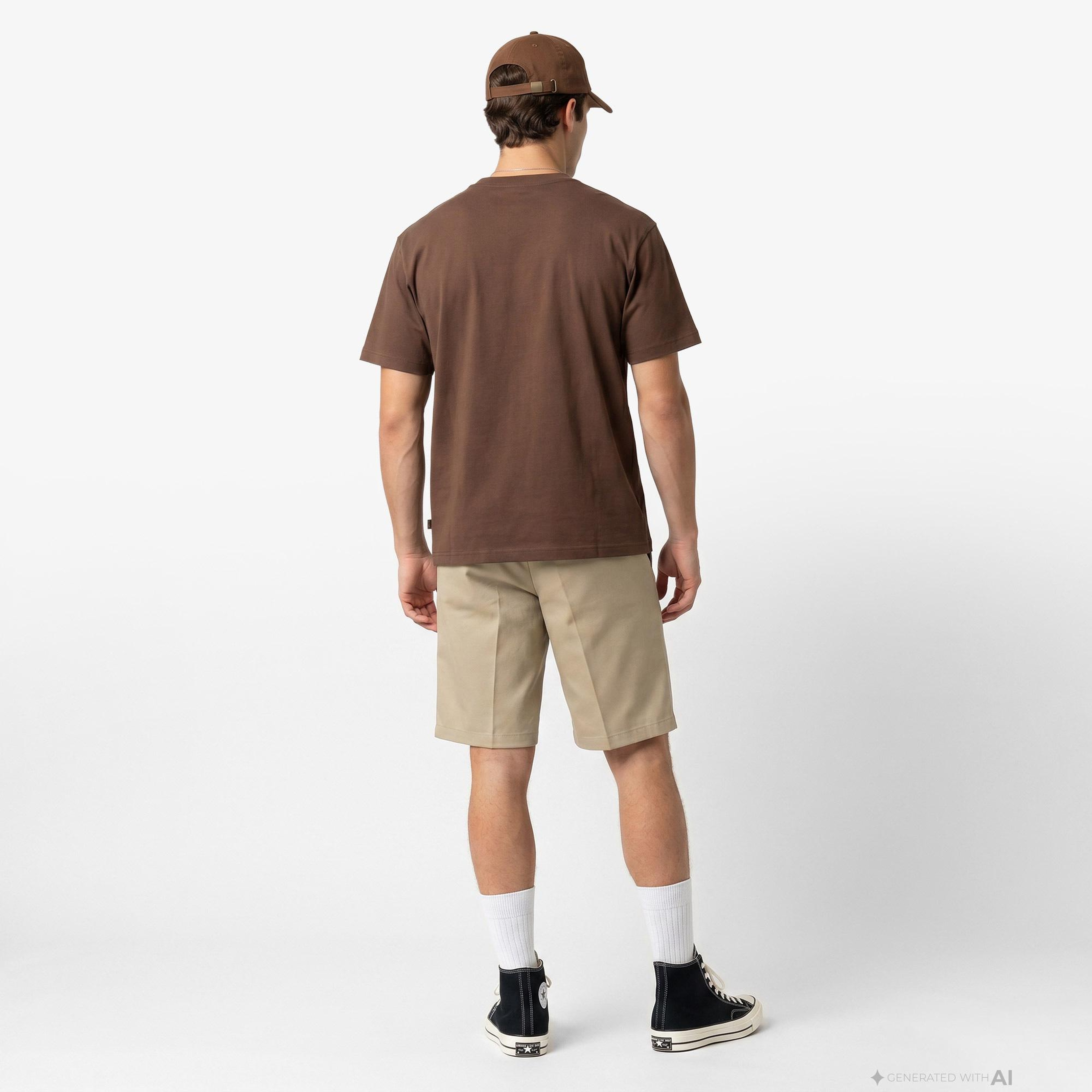 Dickies Torrey Erkek Kahverengi T-Shirt