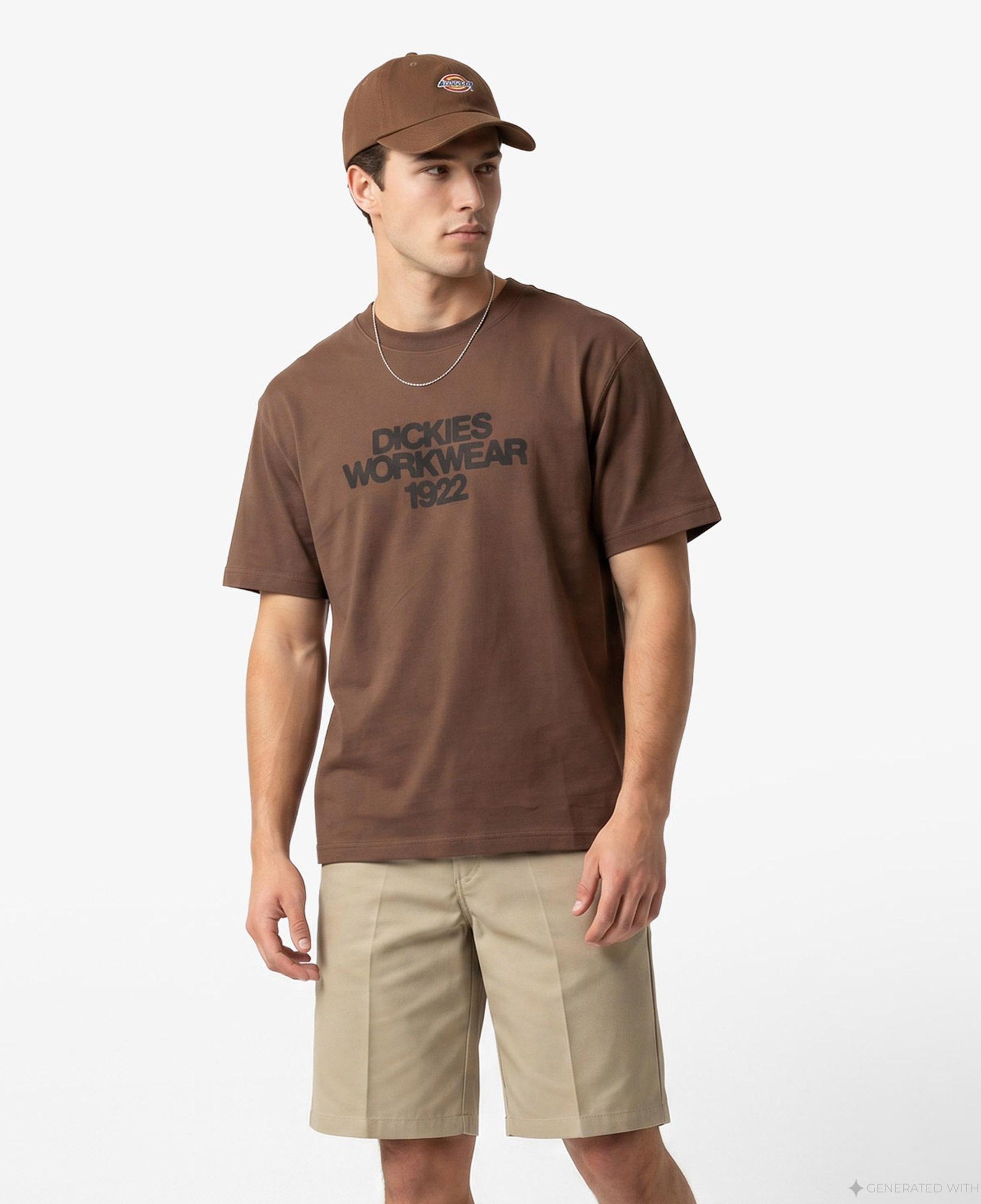 Dickies Torrey Erkek Kahverengi T-Shirt