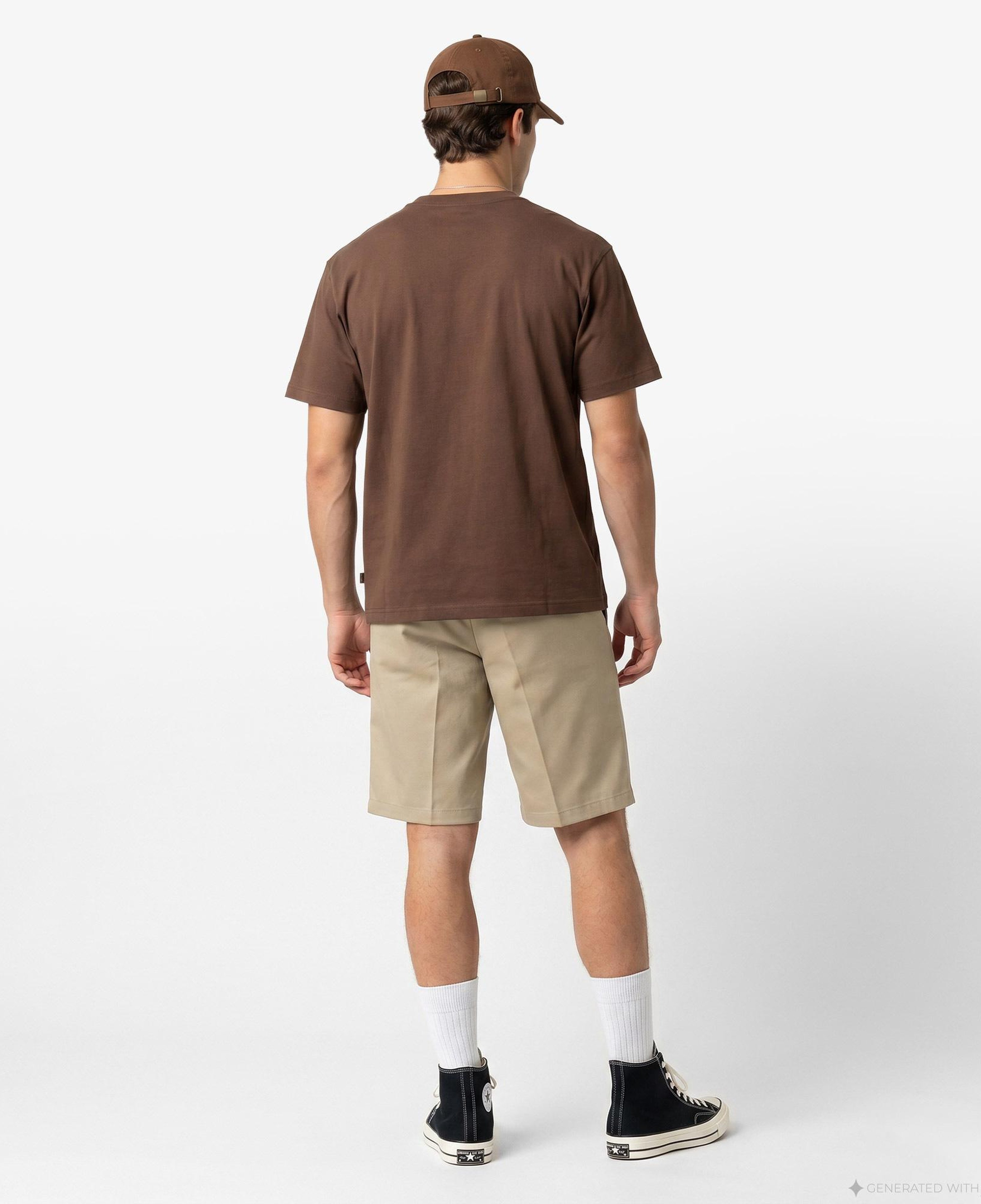 Dickies Torrey Erkek Kahverengi T-Shirt