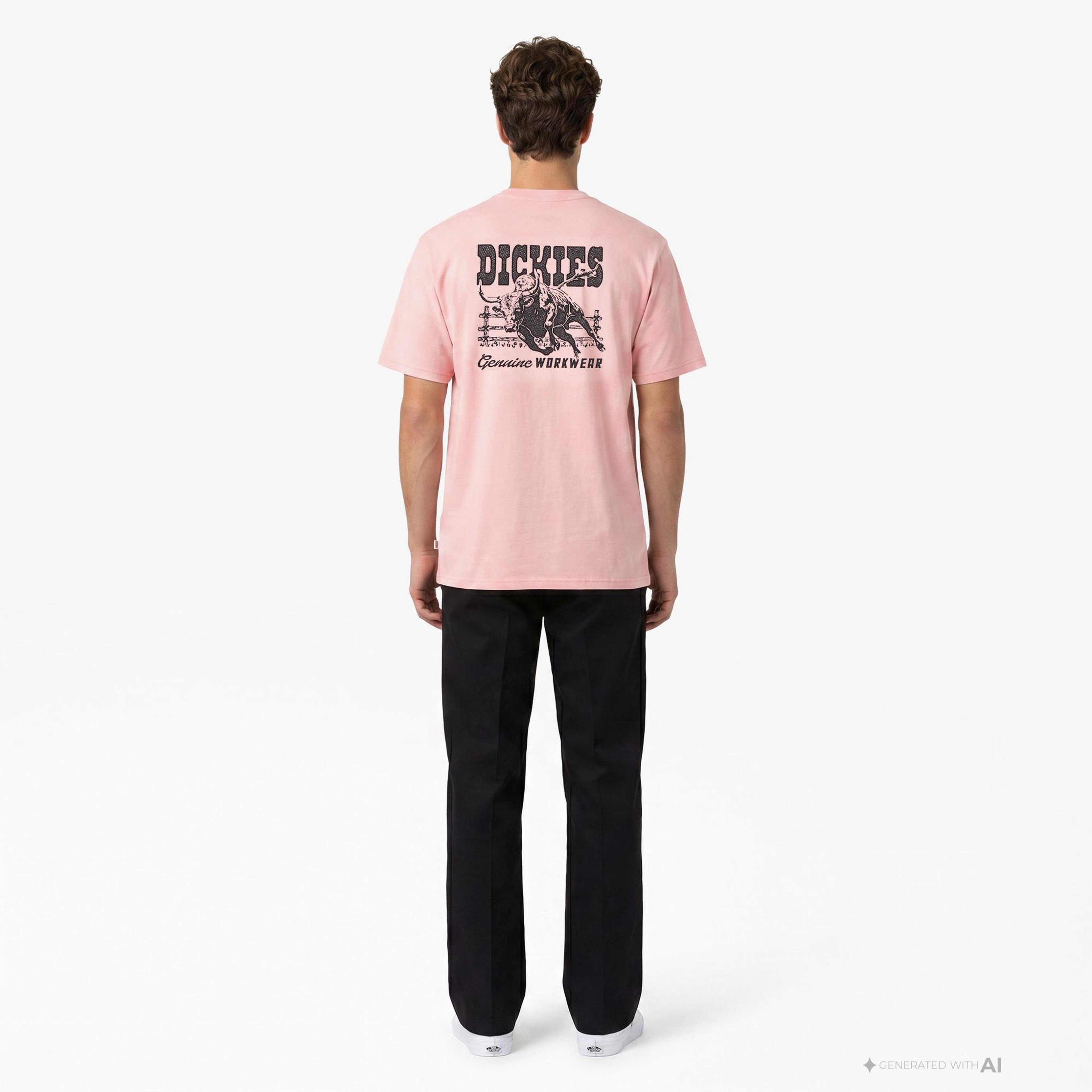 Dickies Buchtell Erkek Pembe T-Shirt