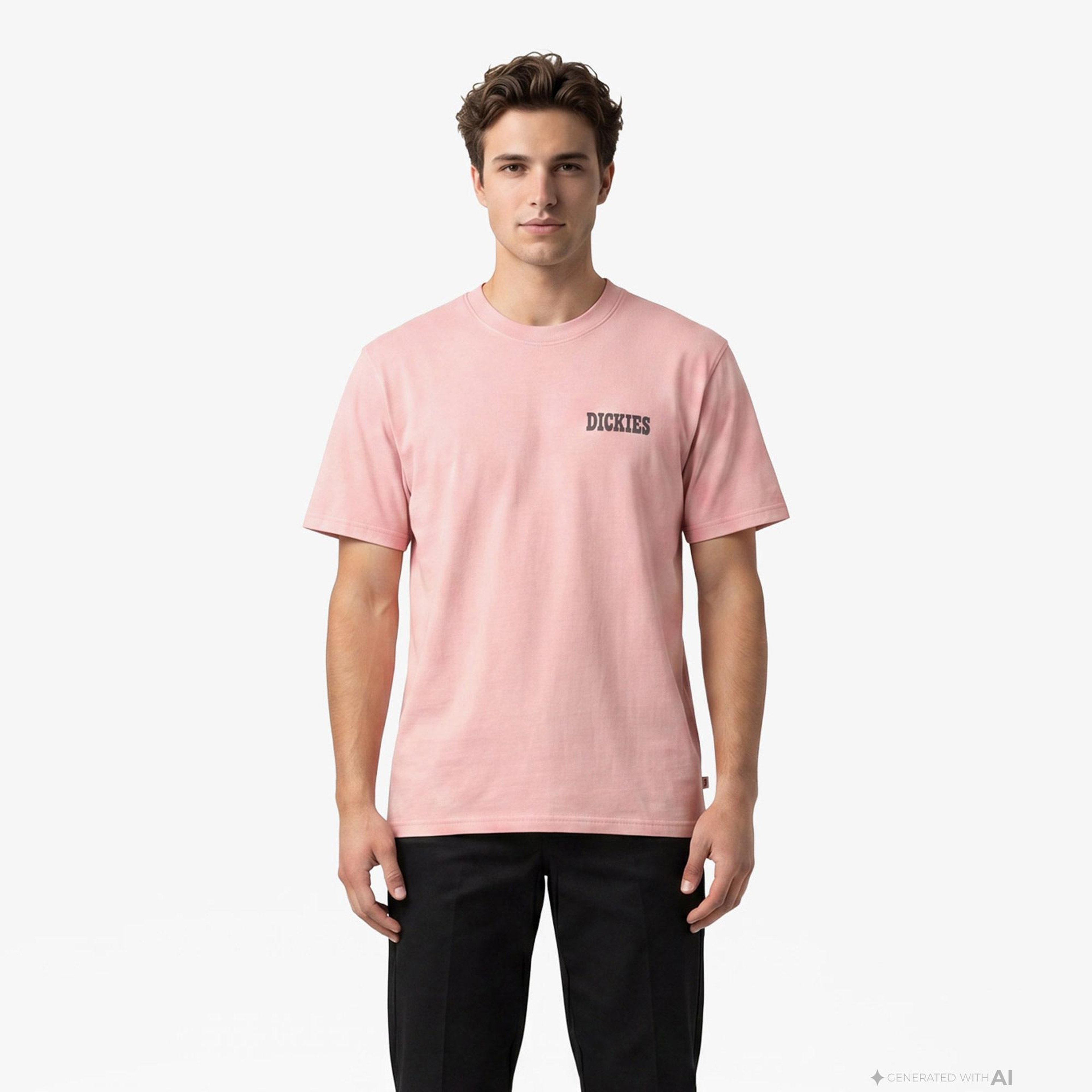 Dickies Buchtell Erkek Pembe T-Shirt