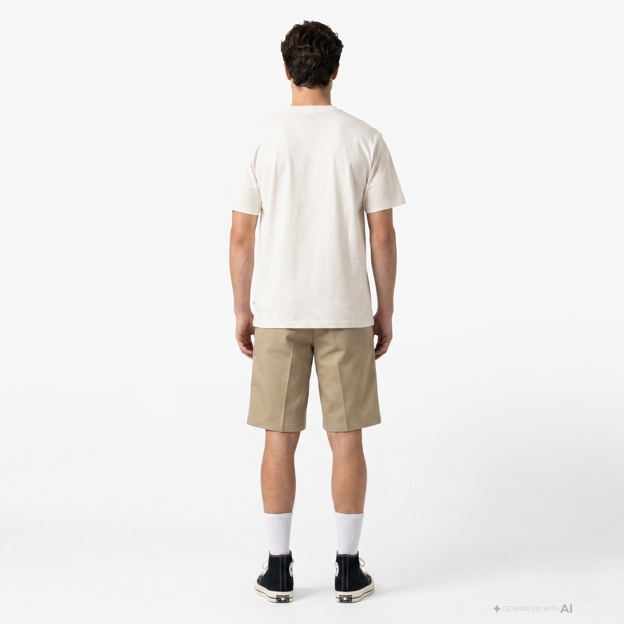 Dickies Lynndyl Erkek Beyaz T-Shirt