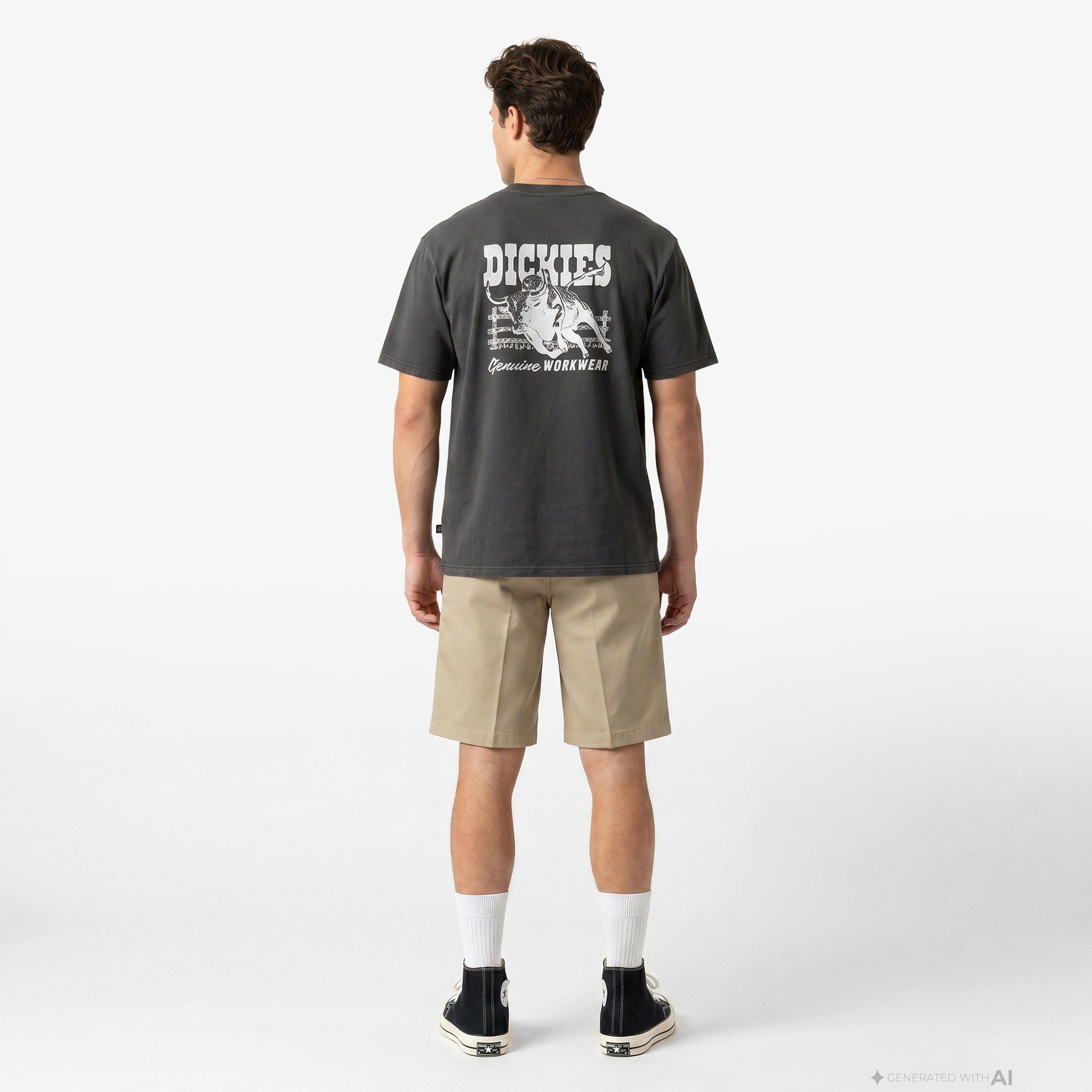 Dickies Buchtell Erkek Siyah T-Shirt