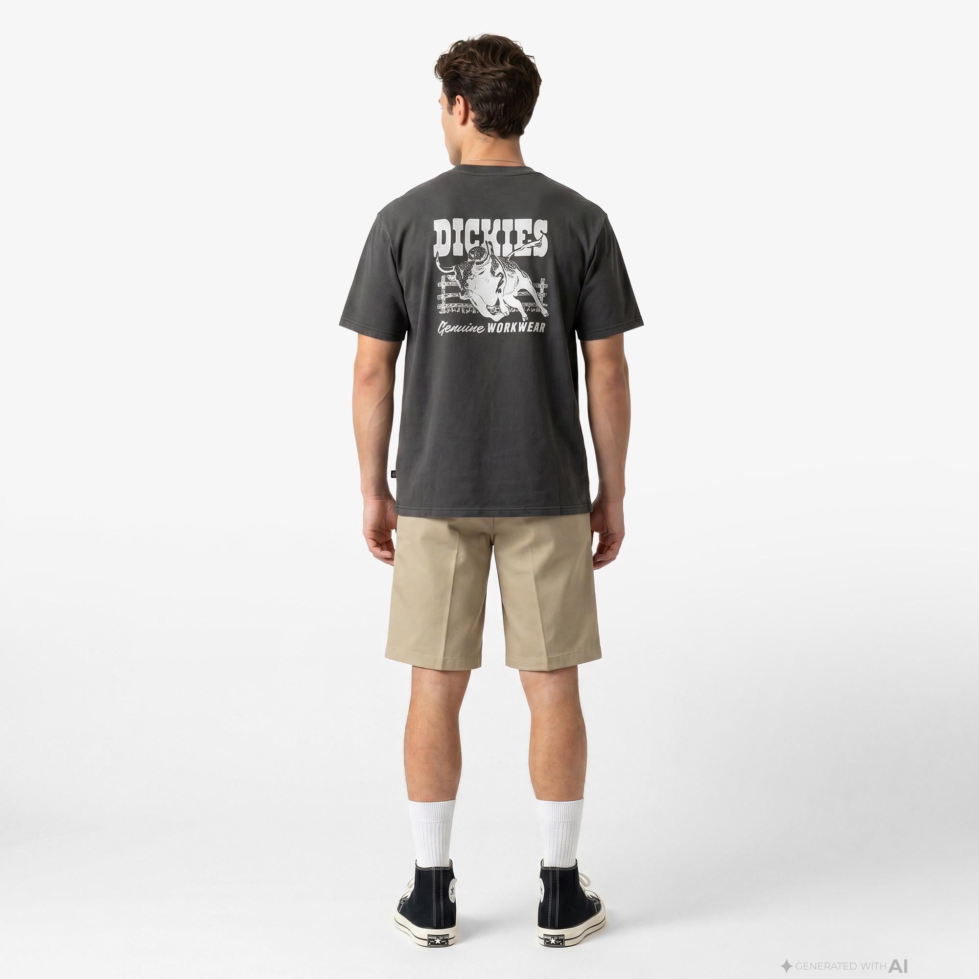 Dickies Buchtell Erkek Siyah T-Shirt