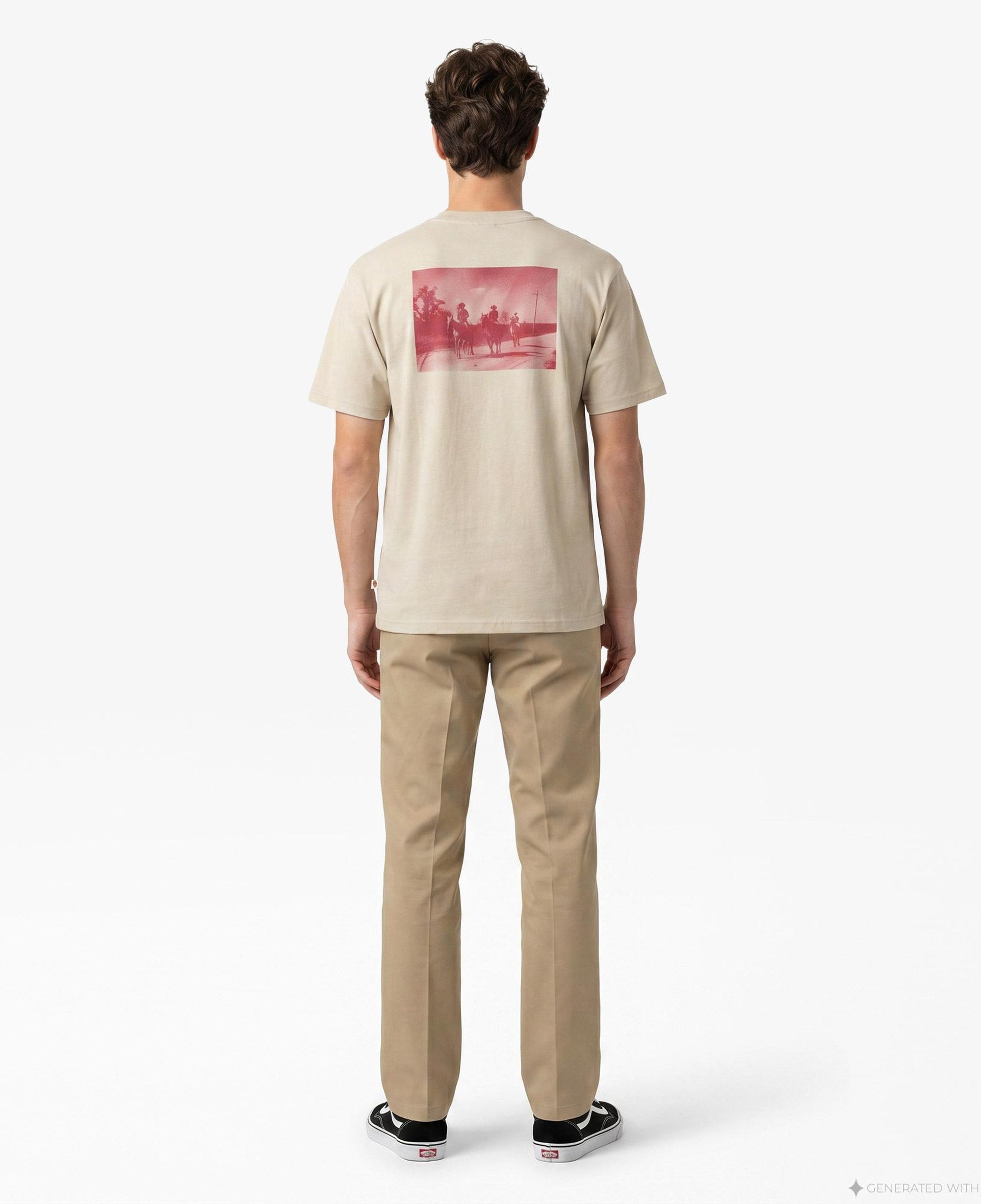Dickies Millville Erkek Bej T-Shirt