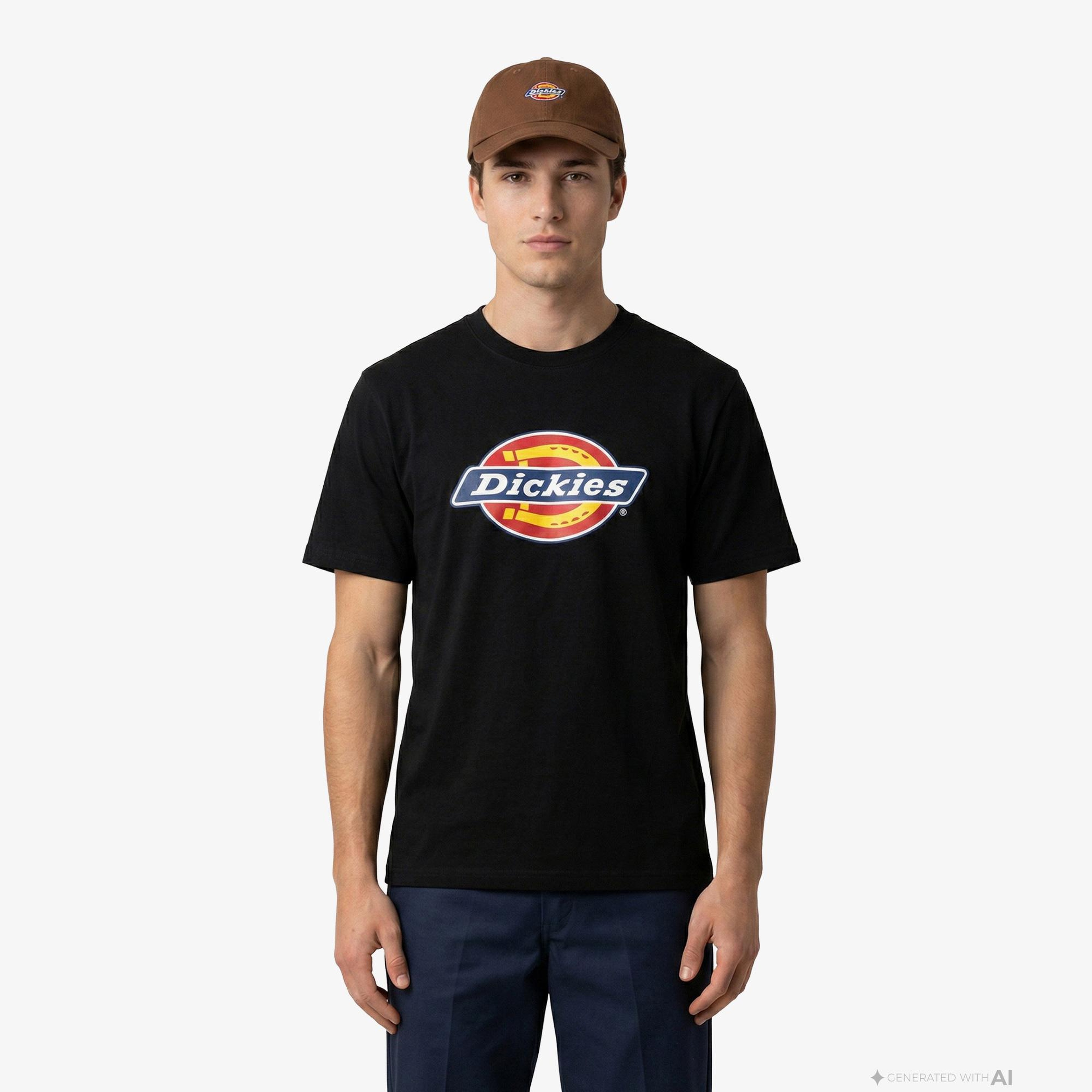 Dickies Icon Erkek Siyah T-Shirt