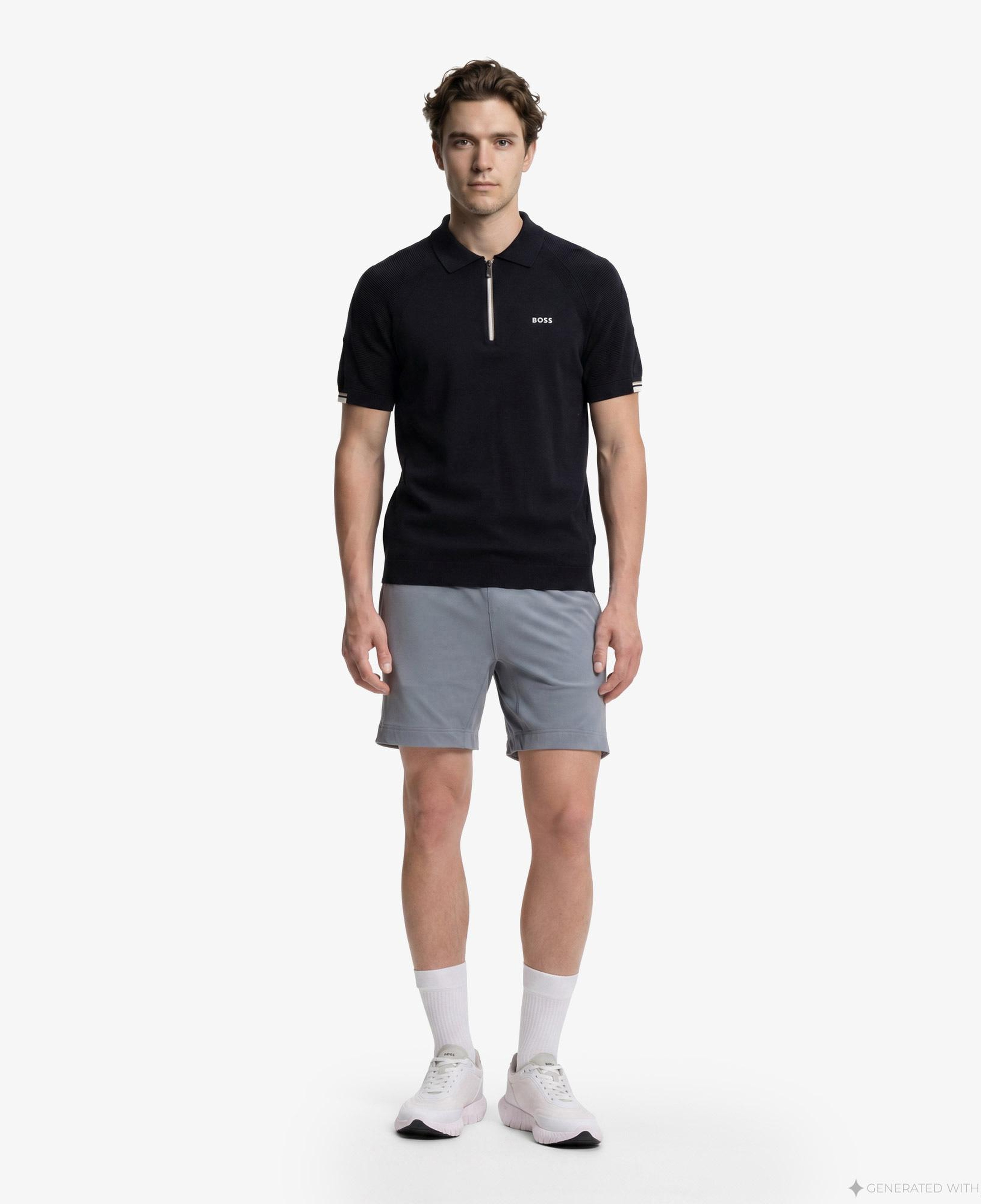Boss Erkek Lacivert Sweatshirt