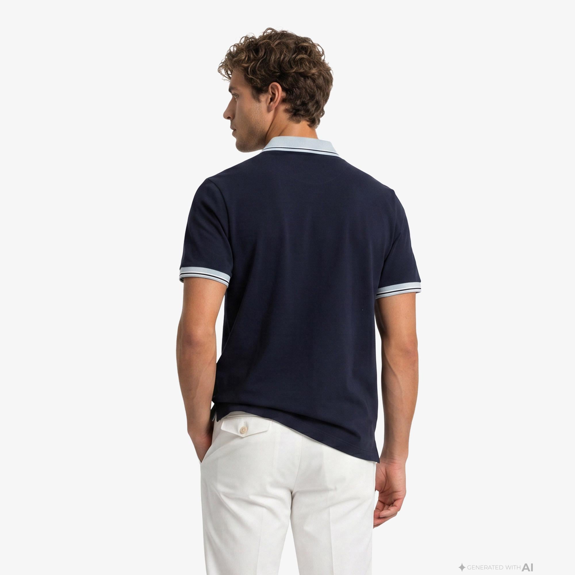 Boss Erkek Lacivert Polo