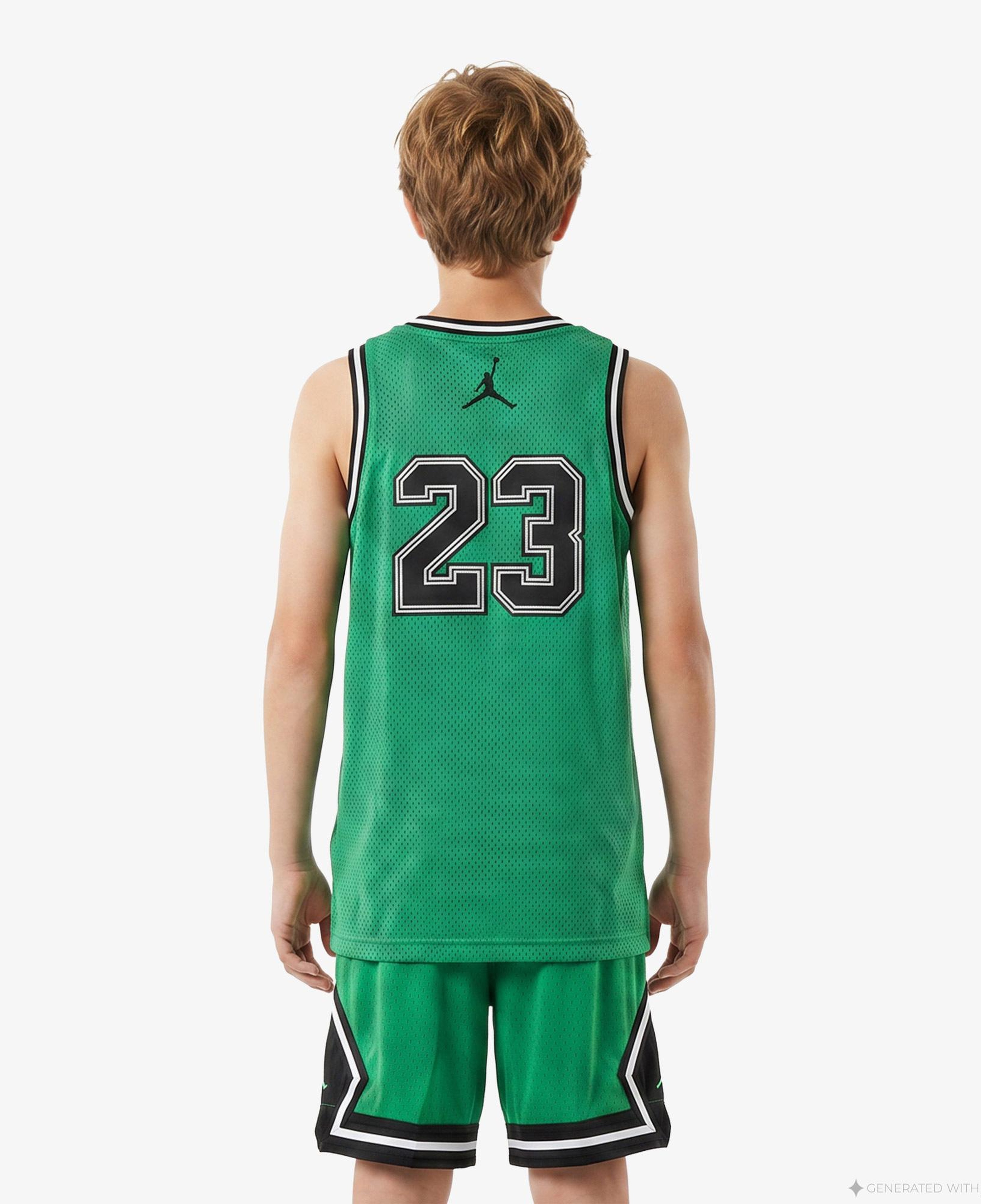 Jordan 23 Çocuk Yeşil Basketbol Kolsuz T-Shirt