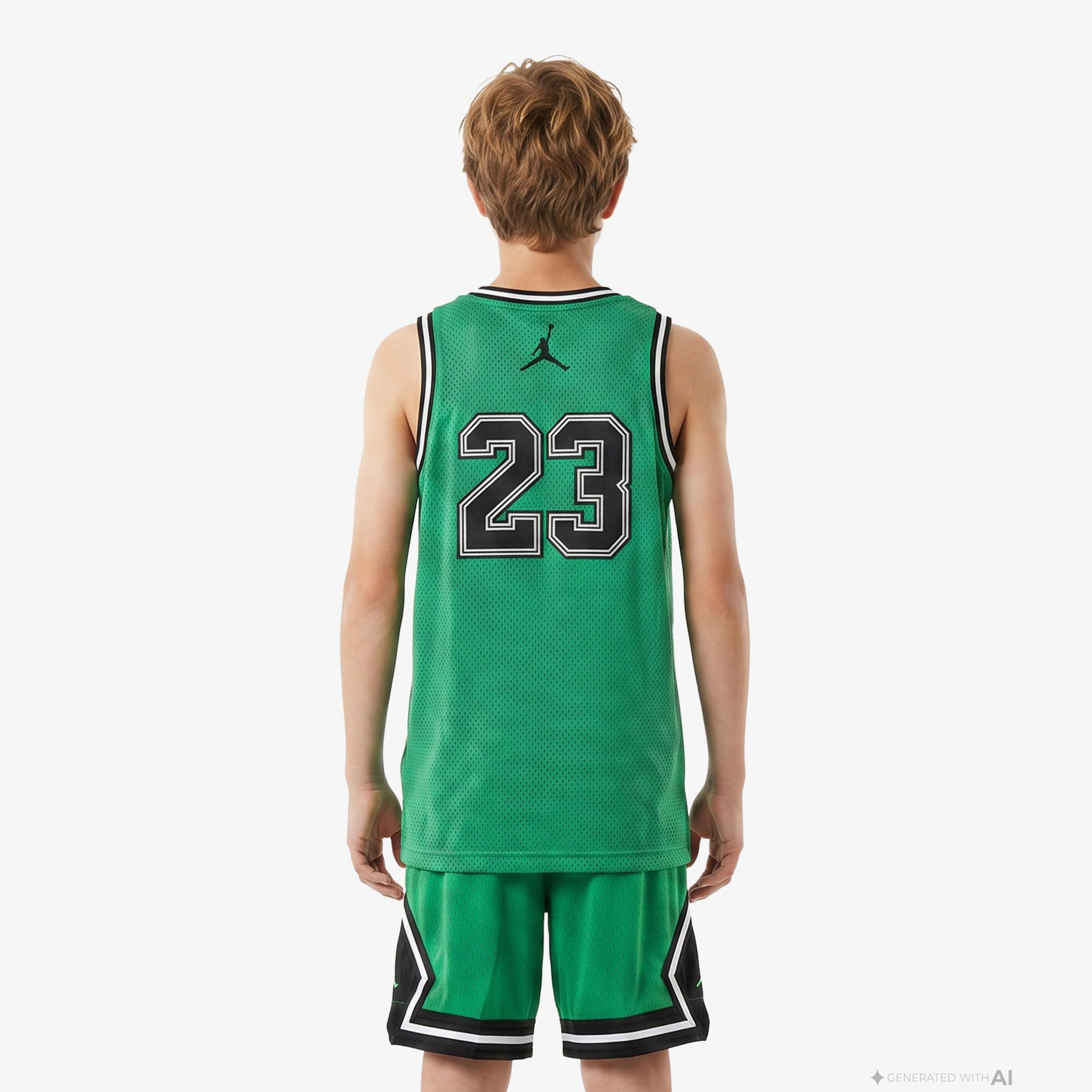 Jordan 23 Çocuk Yeşil Basketbol Kolsuz T-Shirt
