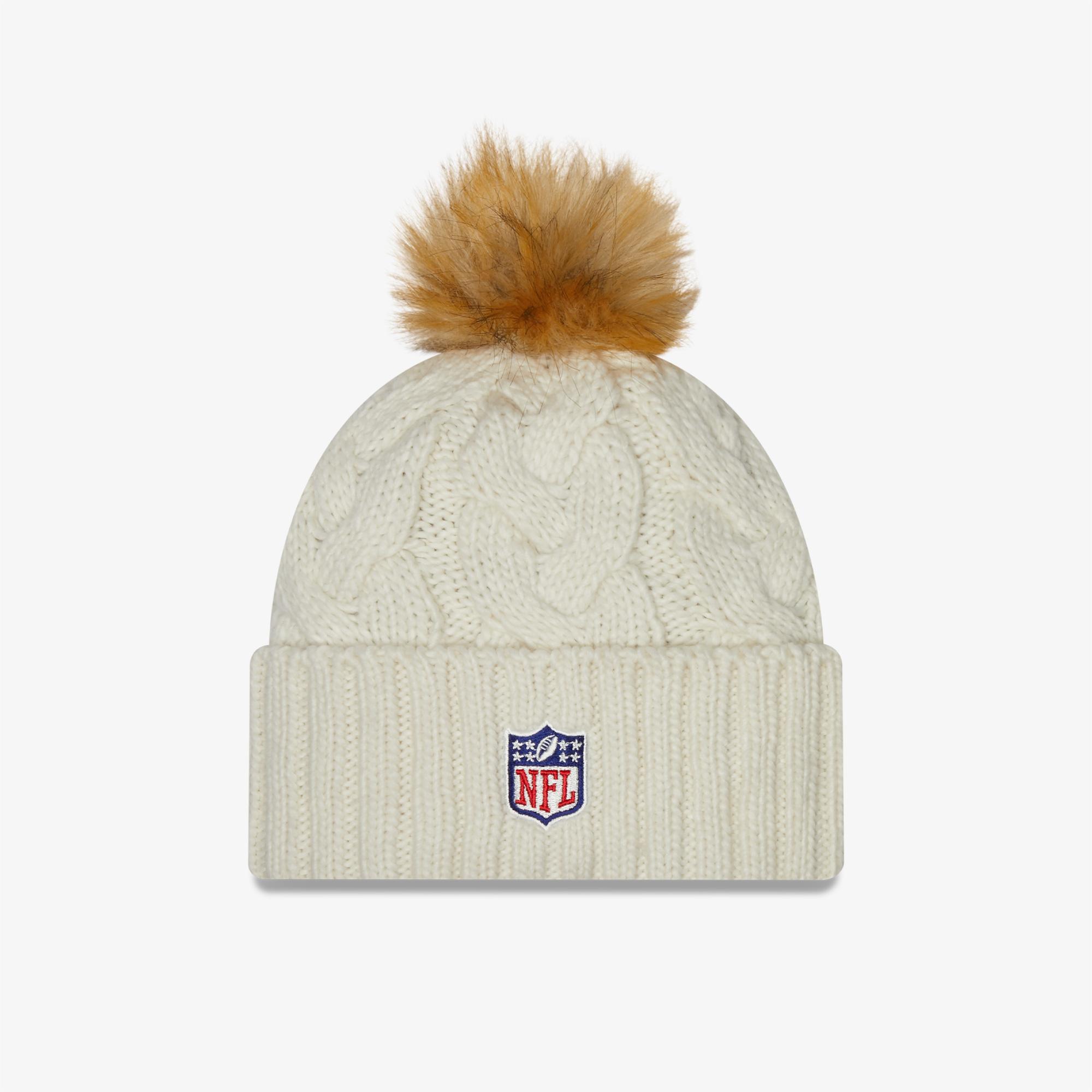 New Era Los Angeles Rams Knit Unisex Bej Bere