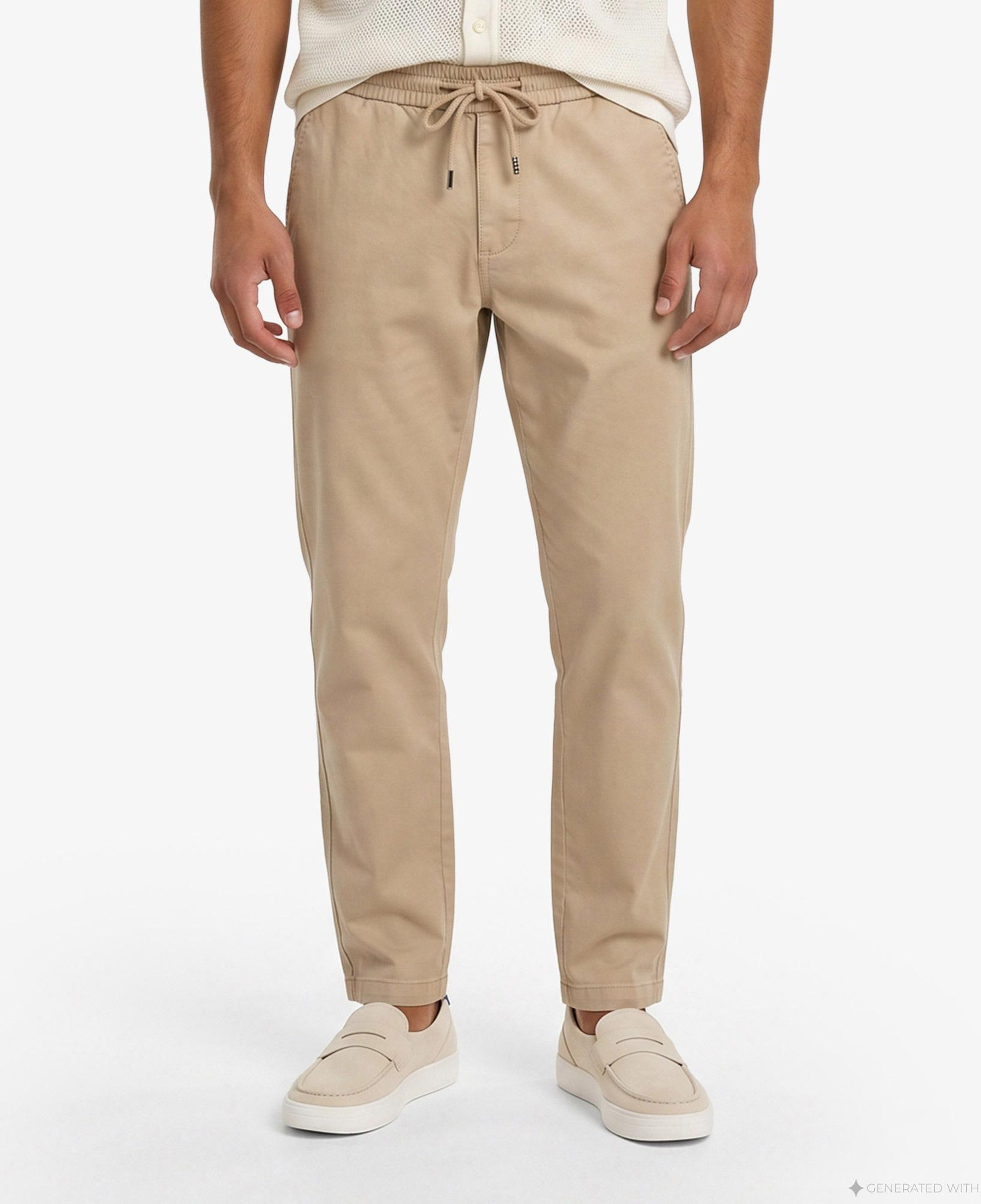 Tommy Hilfiger Erkek Bej Pantolon