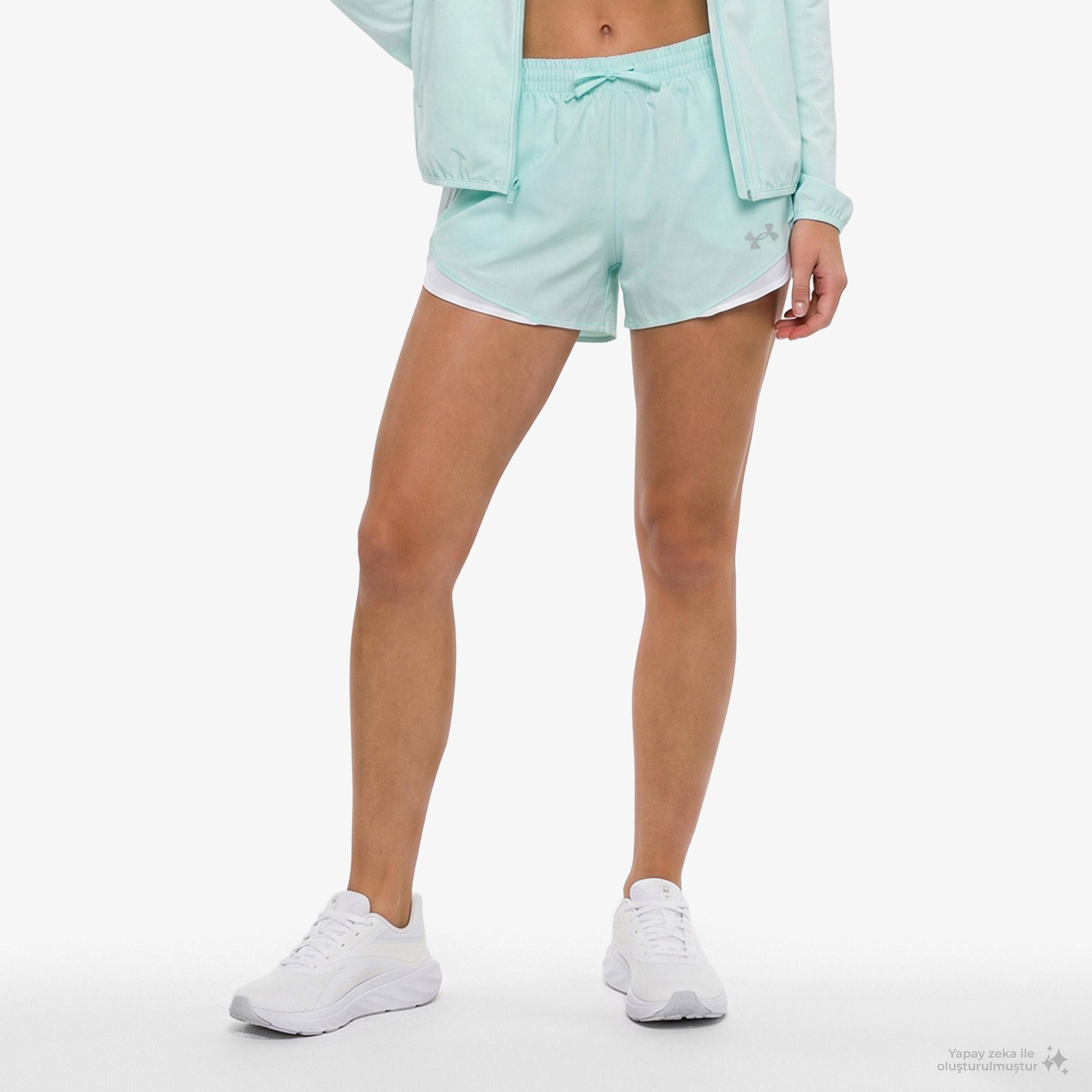 Under Armour Velociti Pro 3 Kadın Yeşil Şort