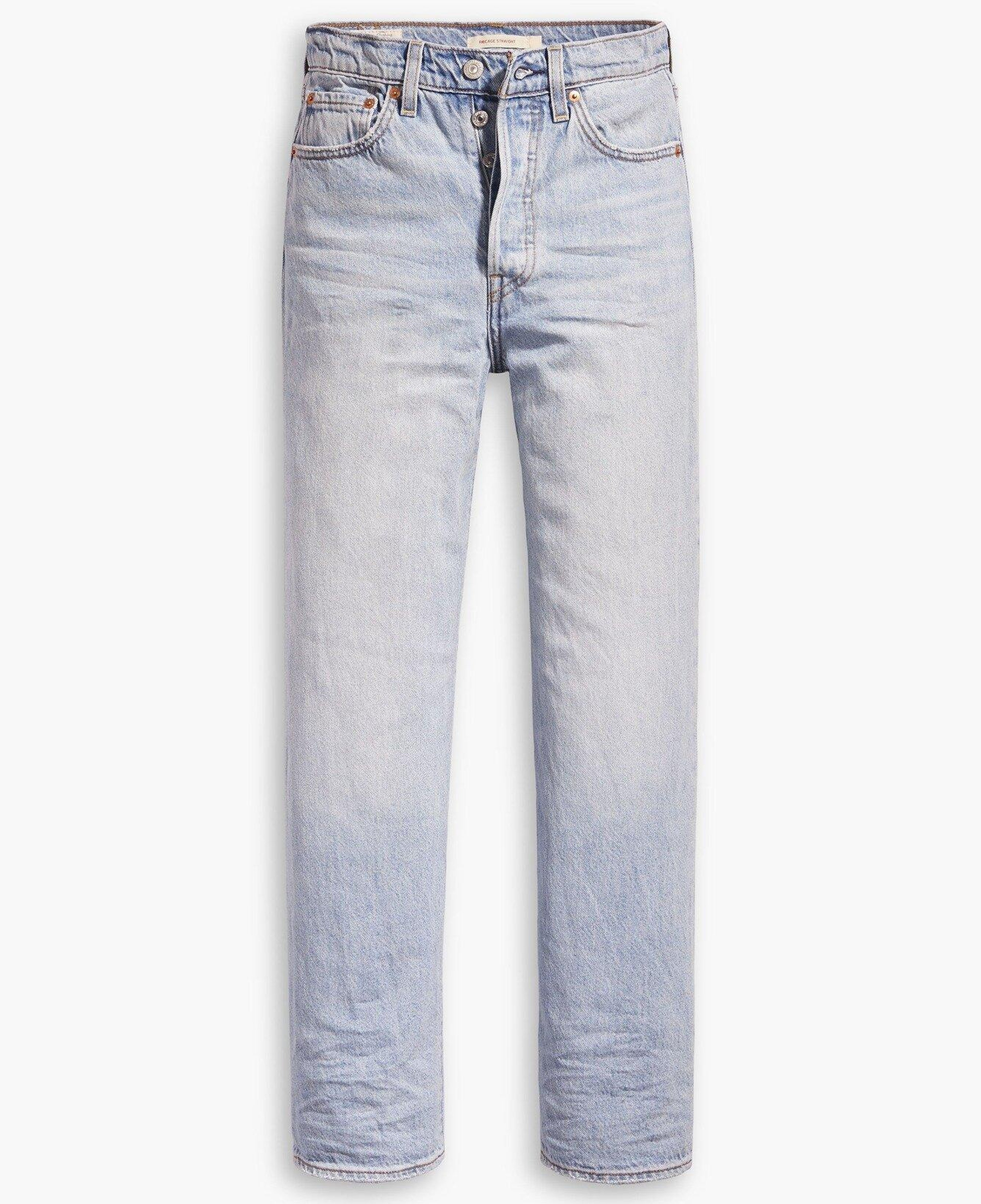 Ribcage Straight Ankle Kadın Jean Pantolon - Middle Road
