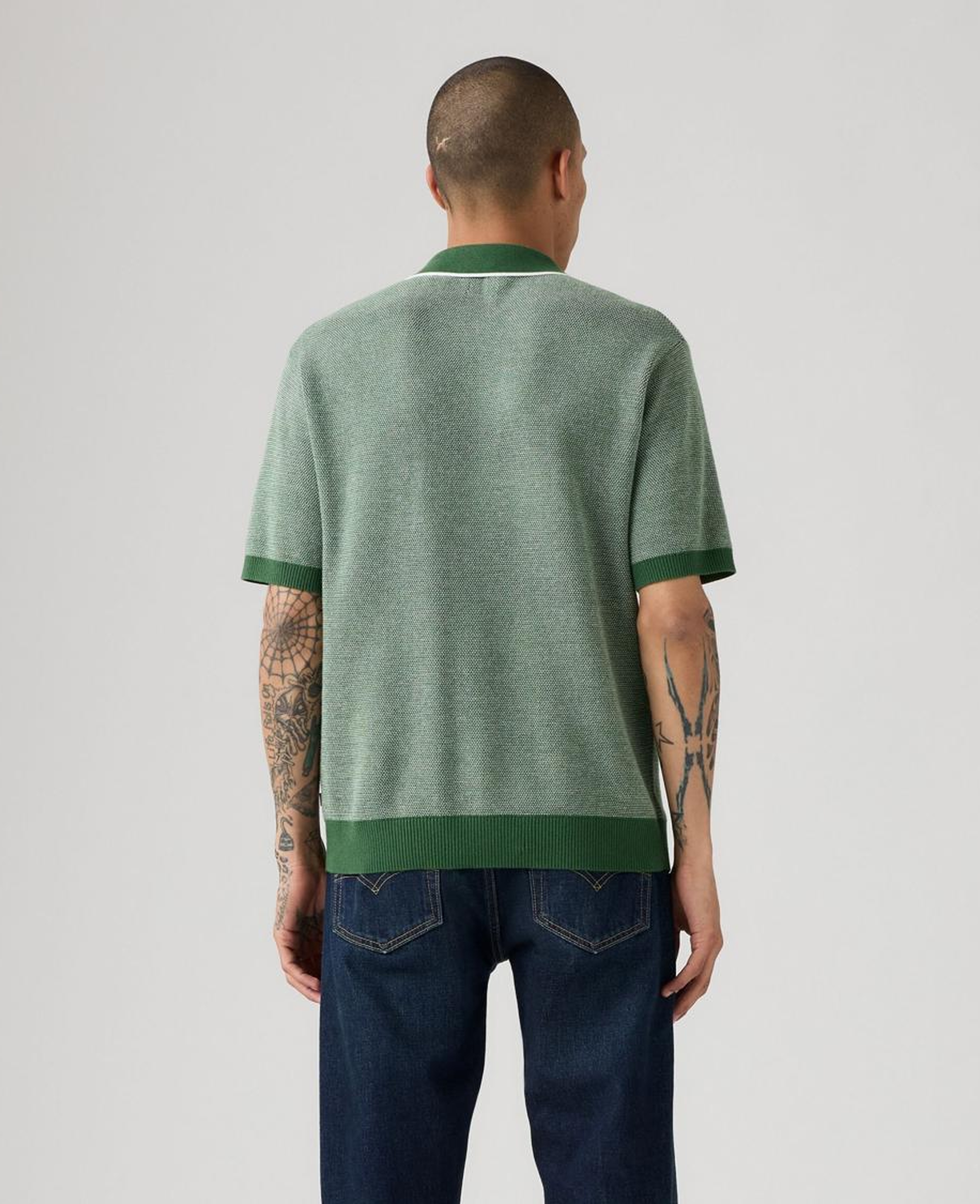Skipper Örgü Polo Yaka Tişört
