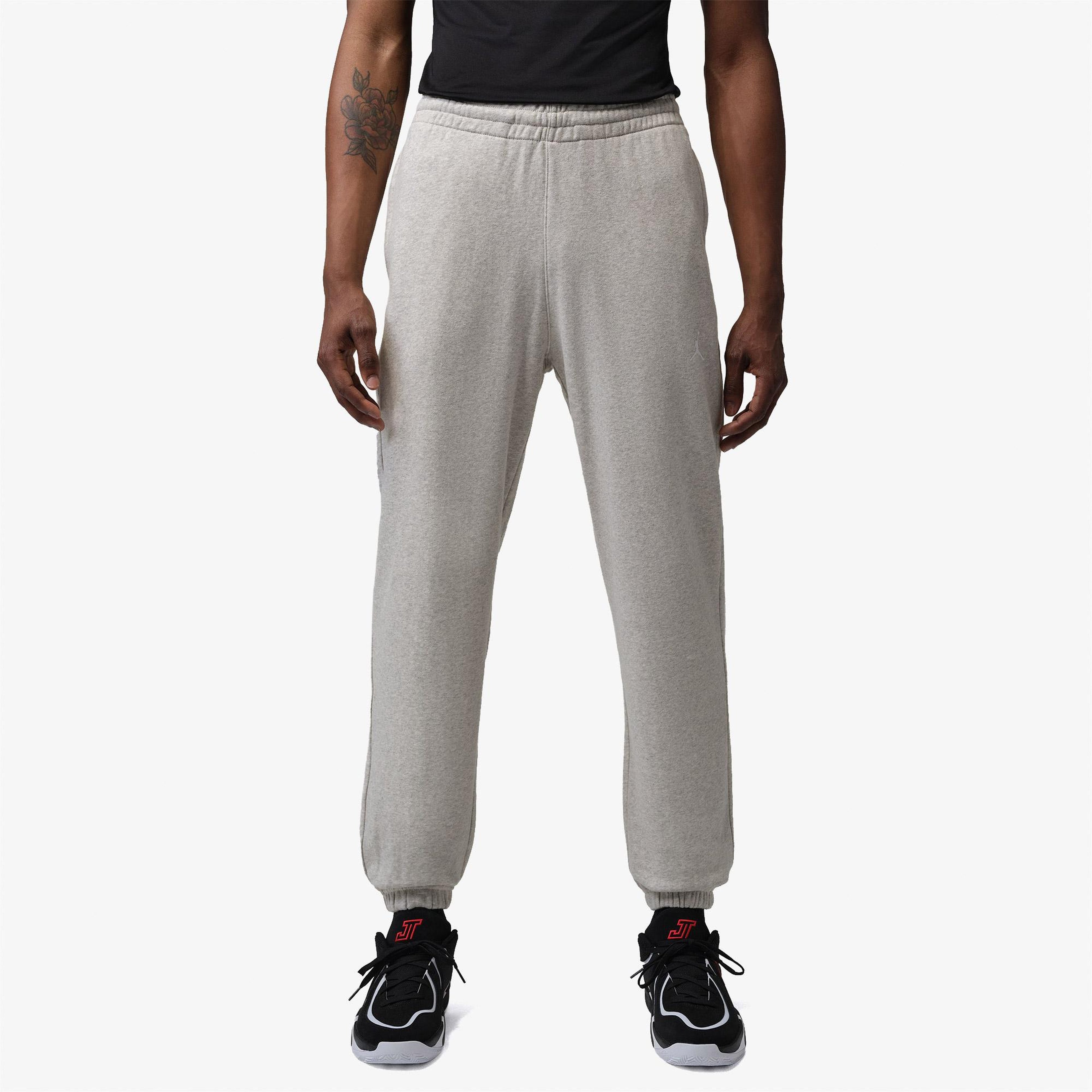 Jordan Dri-Fit Sport Crossover Fleece Erkek Gri Eşofman Altı