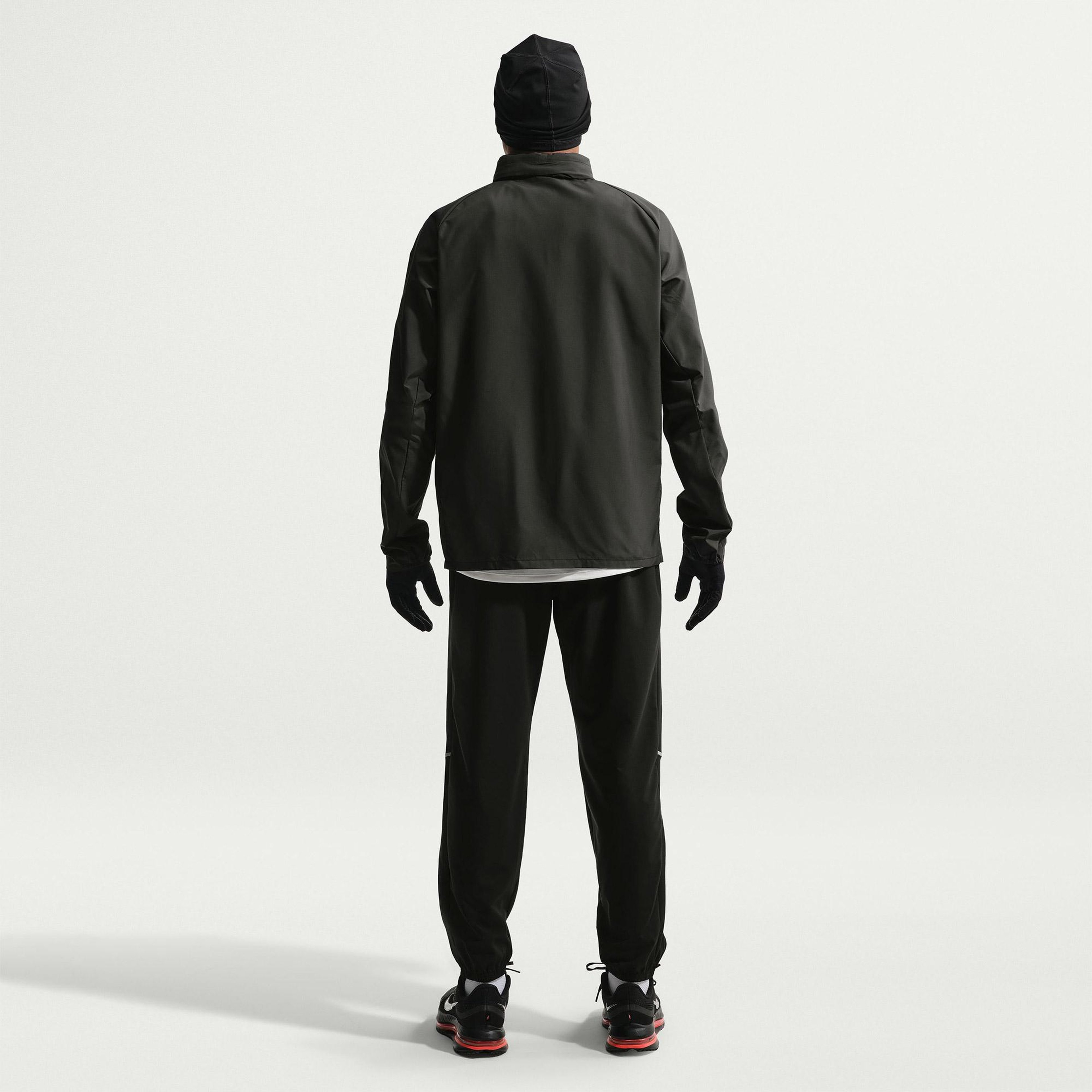 Nike UV Repel Miler Erkek Siyah Ceket
