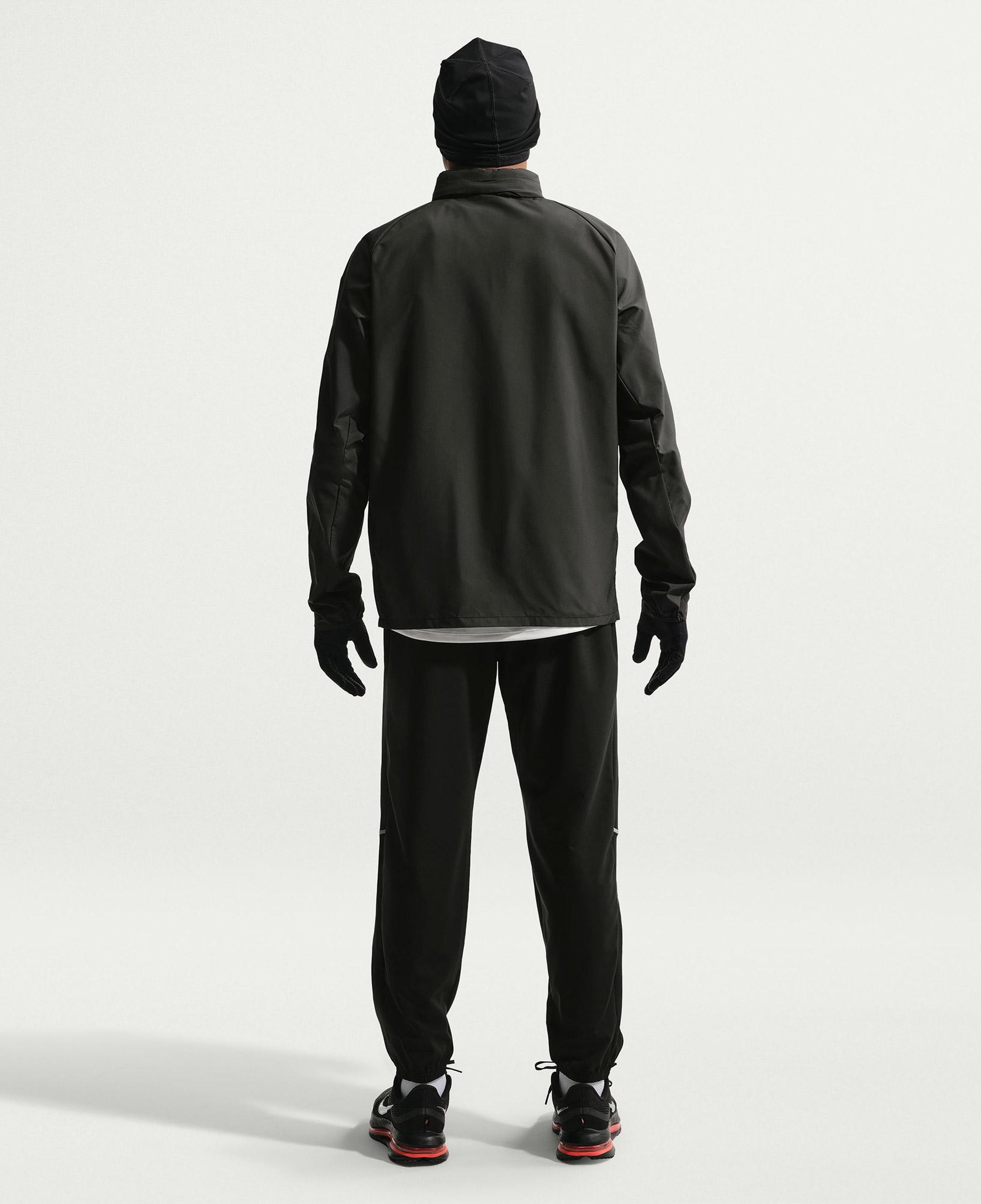 Nike UV Repel Miler Erkek Siyah Ceket