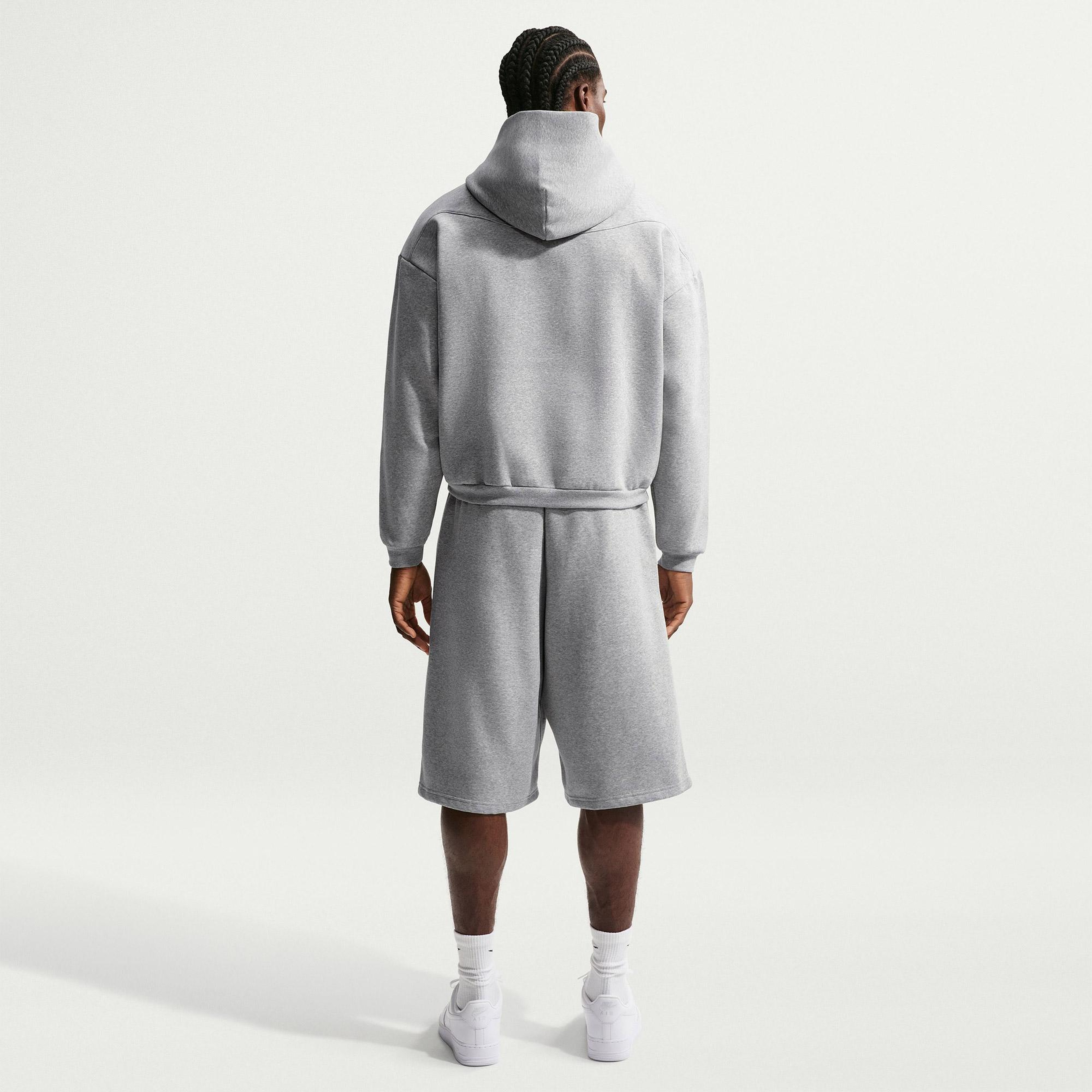 Nike Therma-Fit Standard Issue Erkek Gri Hoodie