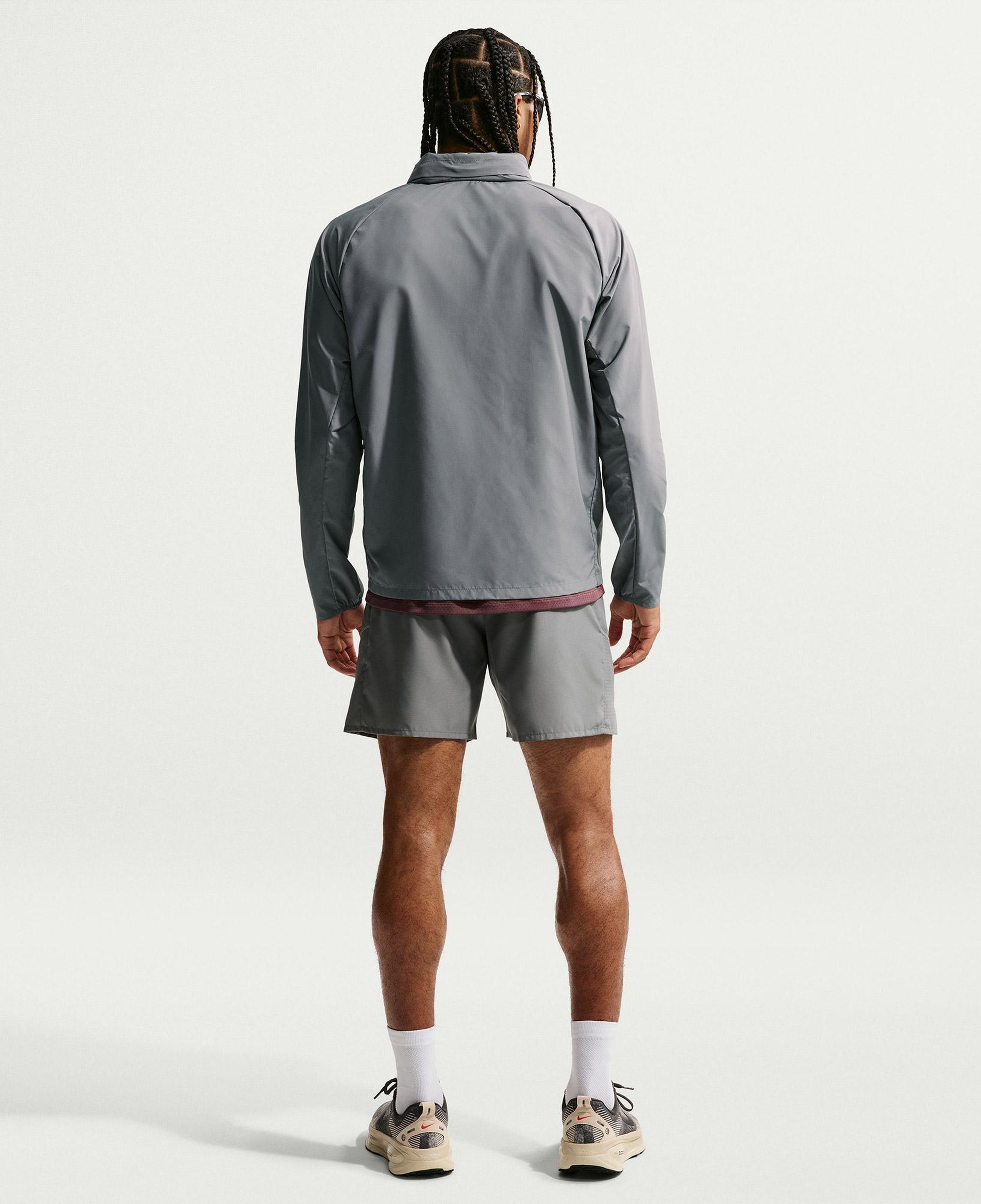 Nike UV Repel Miler Erkek Gri Ceket