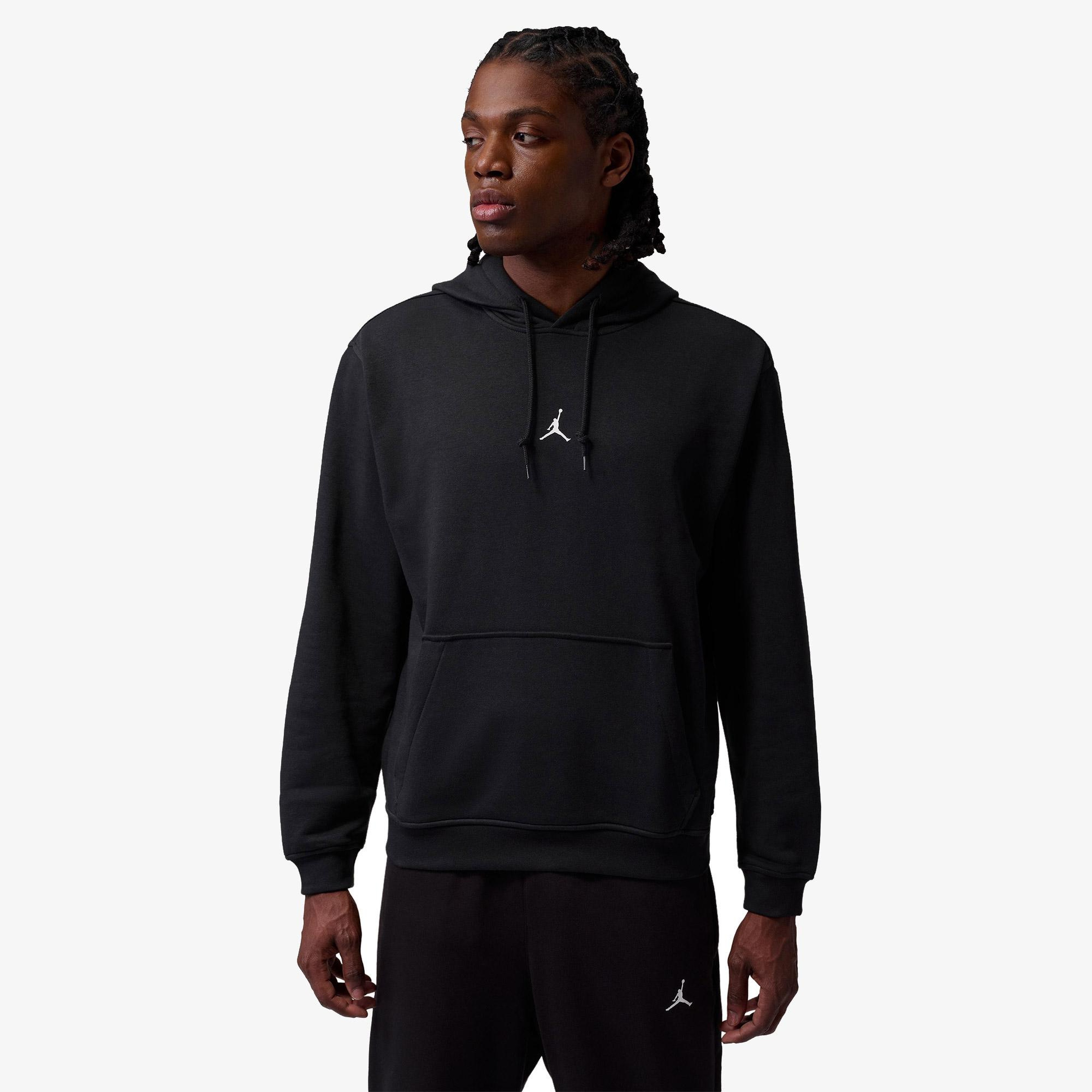 Jordan Dri-Fit Sport Crossover Fleece Erkek Siyah Hoodie