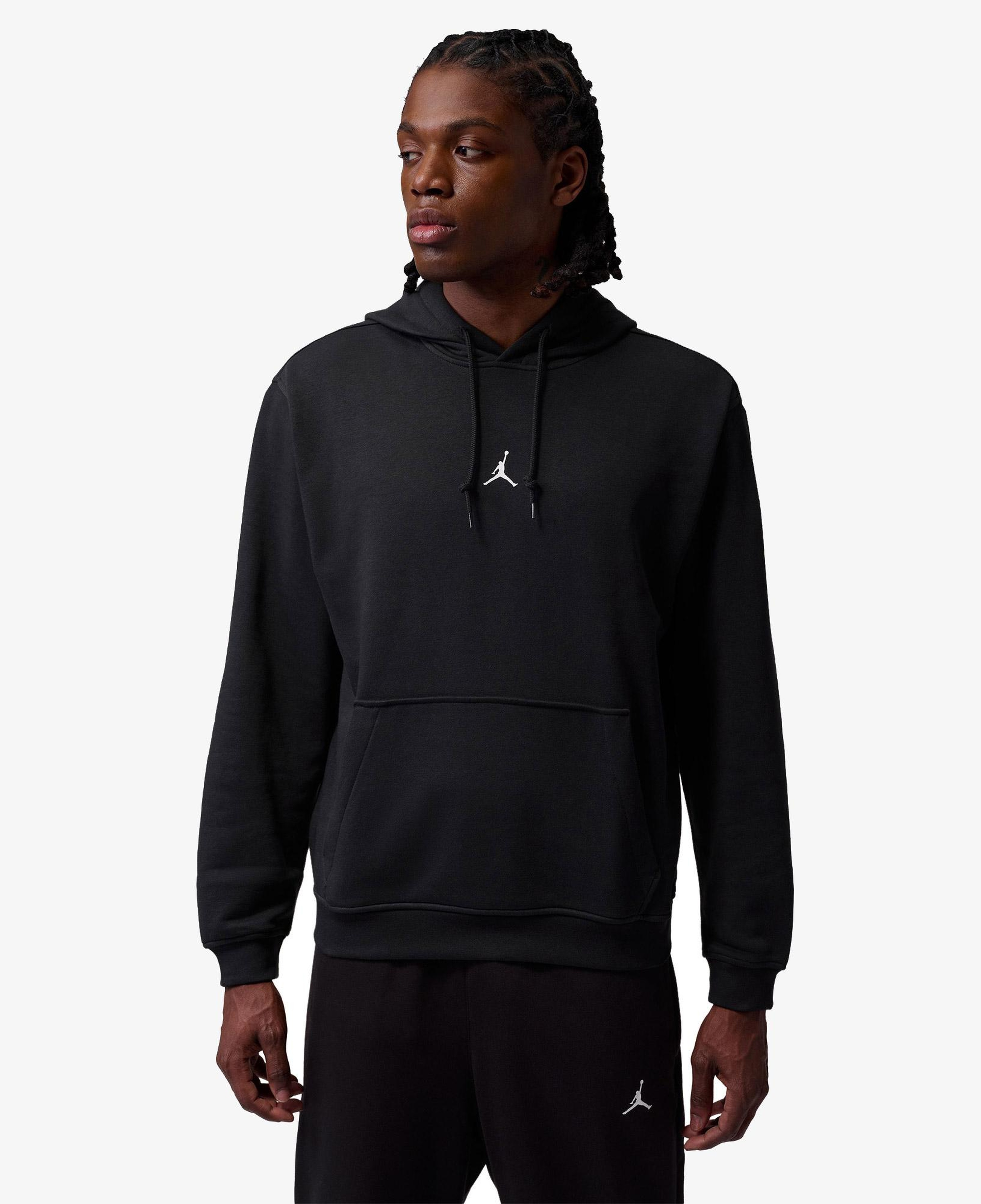 Jordan Dri-Fit Sport Crossover Fleece Erkek Siyah Hoodie