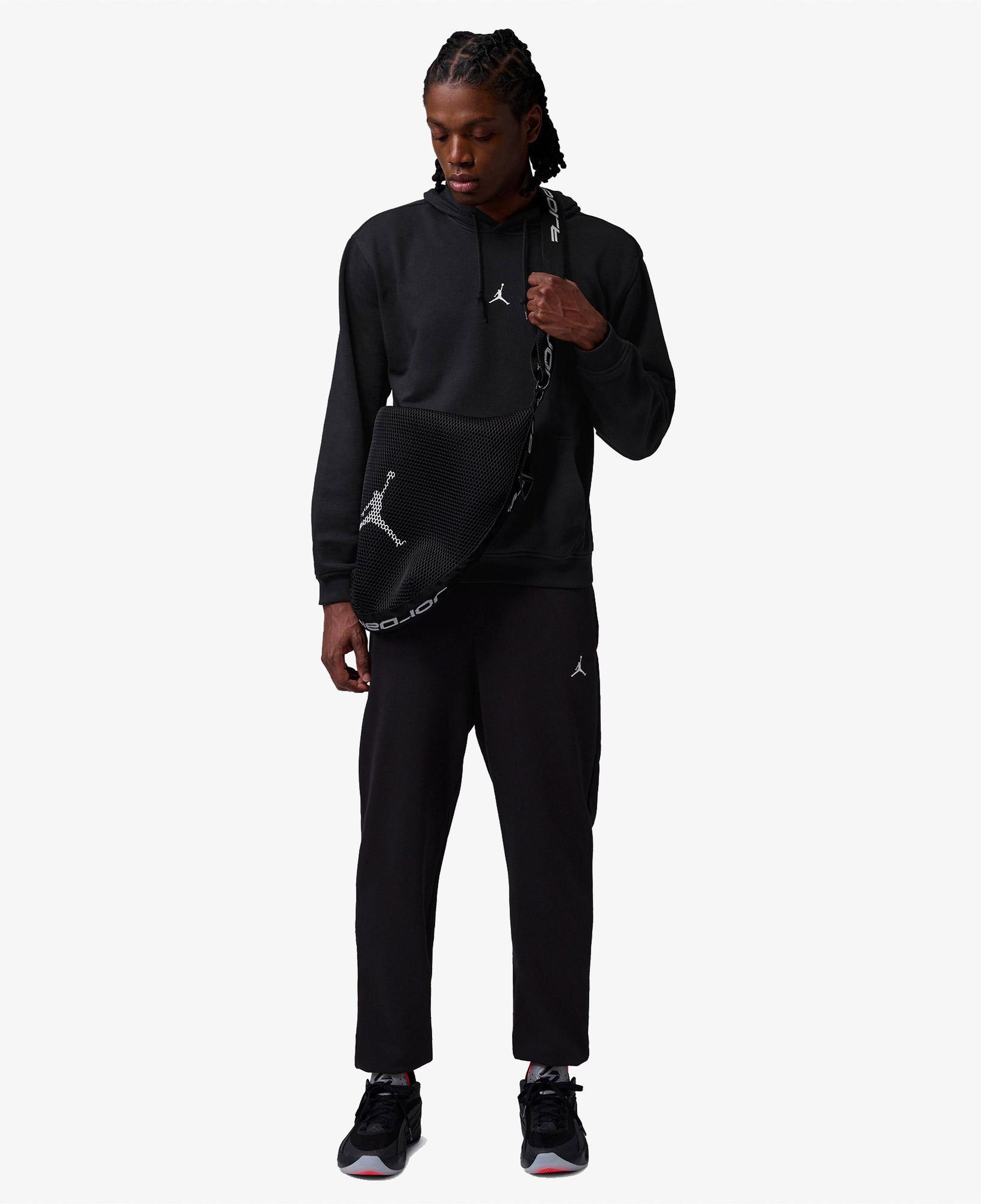 Jordan Dri-Fit Sport Crossover Fleece Erkek Siyah Hoodie