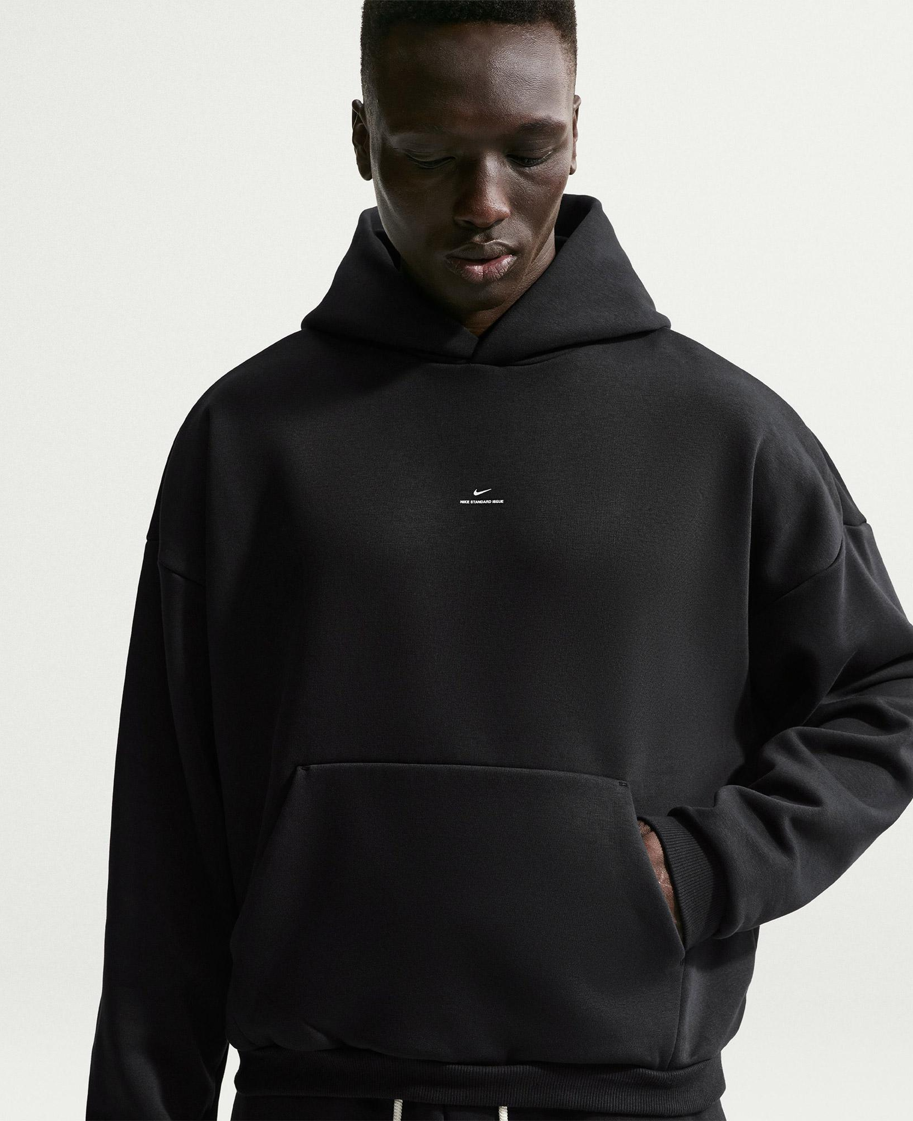 Nike Therma-Fit Standard Issue Erkek Siyah Hoodie